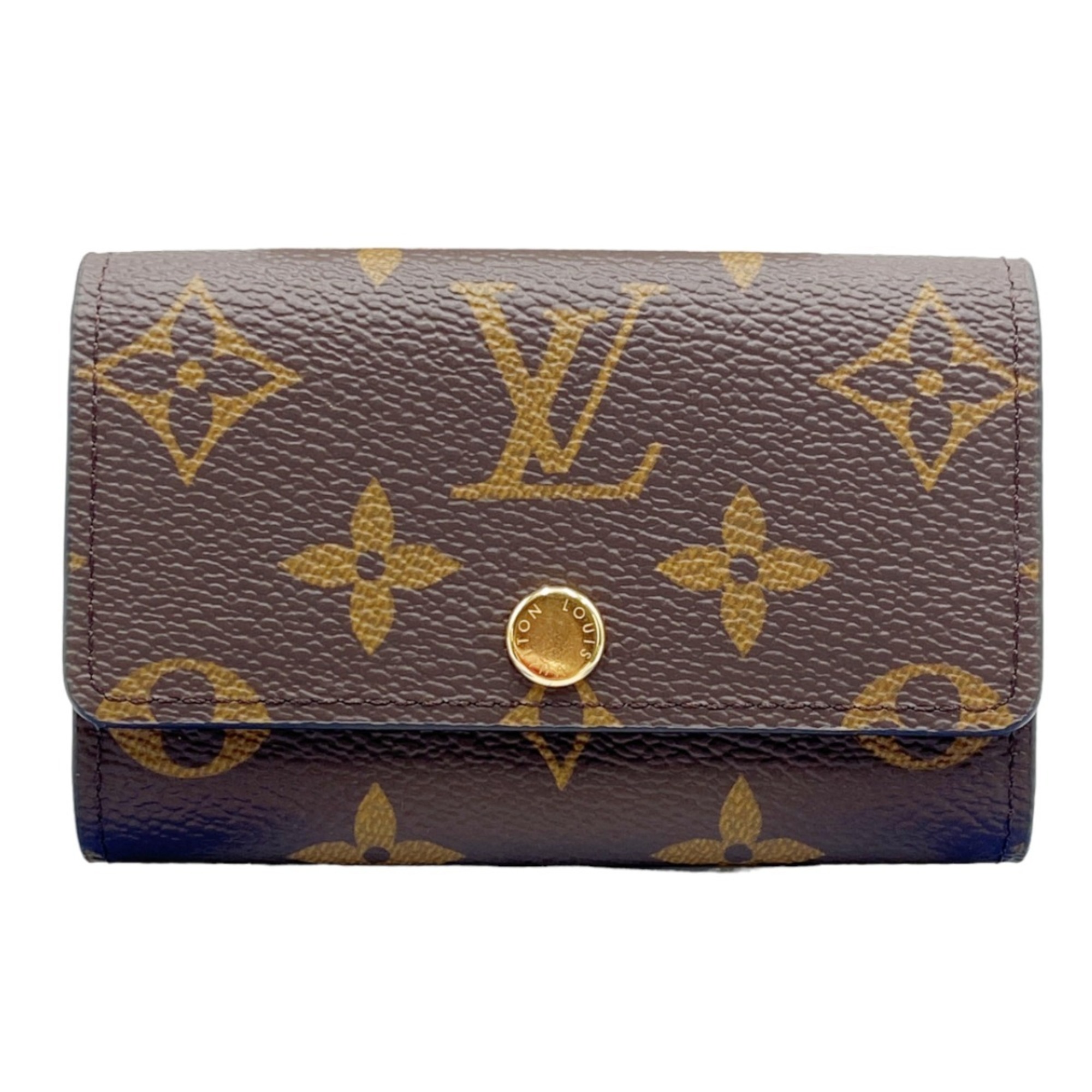 LOUIS VUITTON Louis Vuitton 6 Key Case Monogram Multicle M62630 Brown