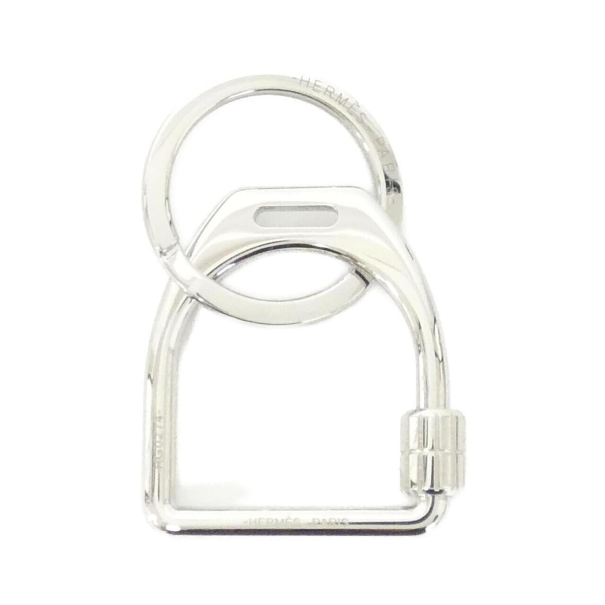 Hermes Etrier 077215FJ Key Ring