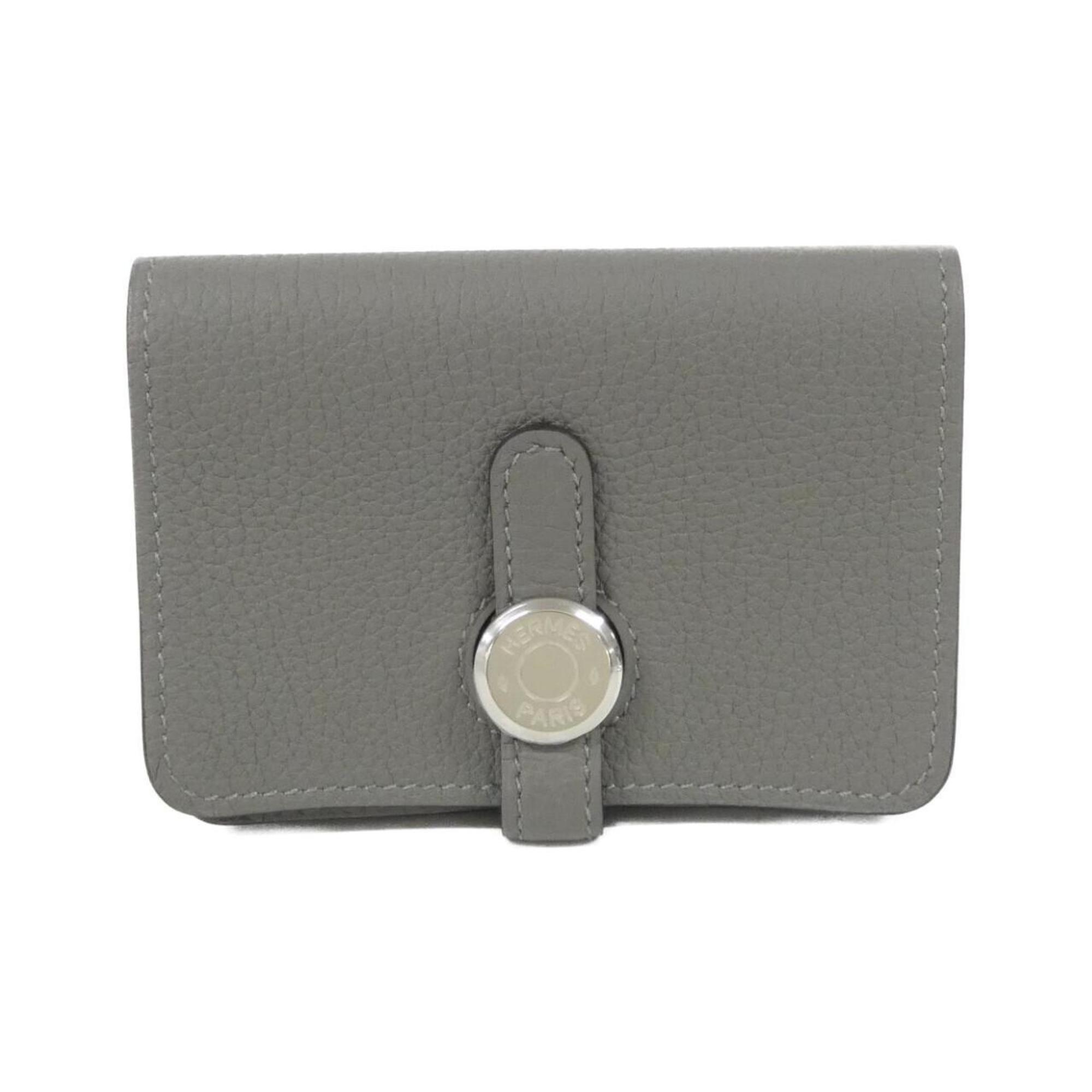 Hermes HermÃ¨s Dogon 044083CK Business Card Holder/Card Case
