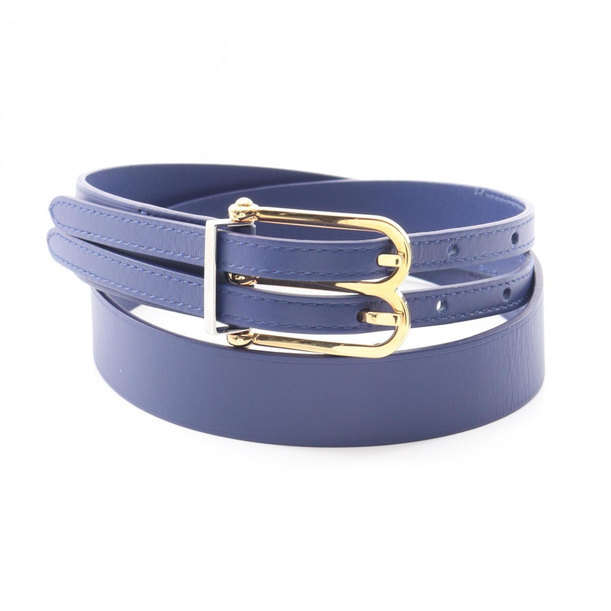 Balenciaga BALENCIAGA belt, leather, women’s, blue