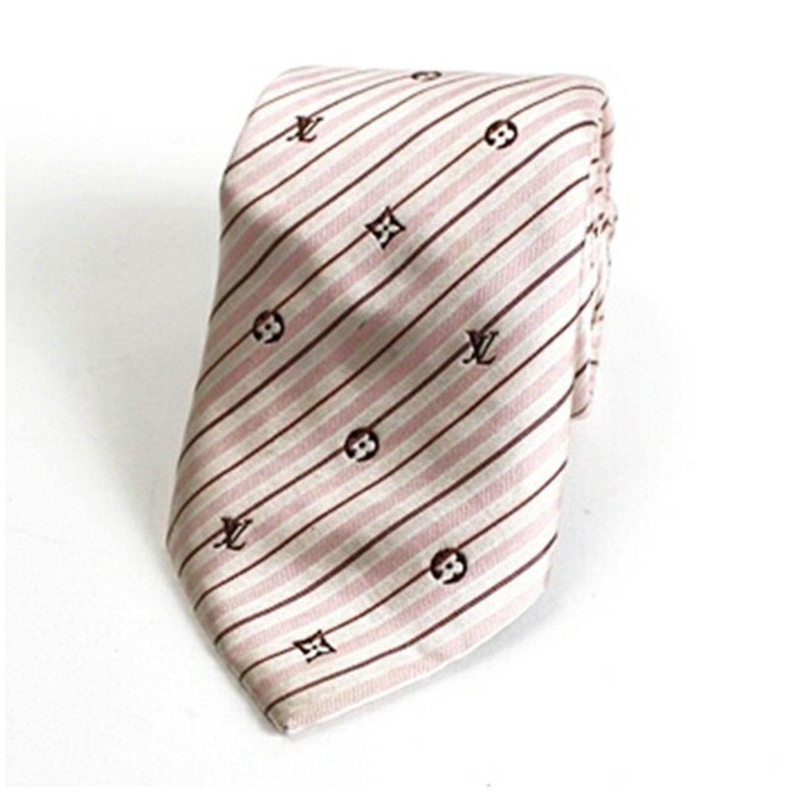 LOUIS VUITTON Silk Tie Stripe Men’s