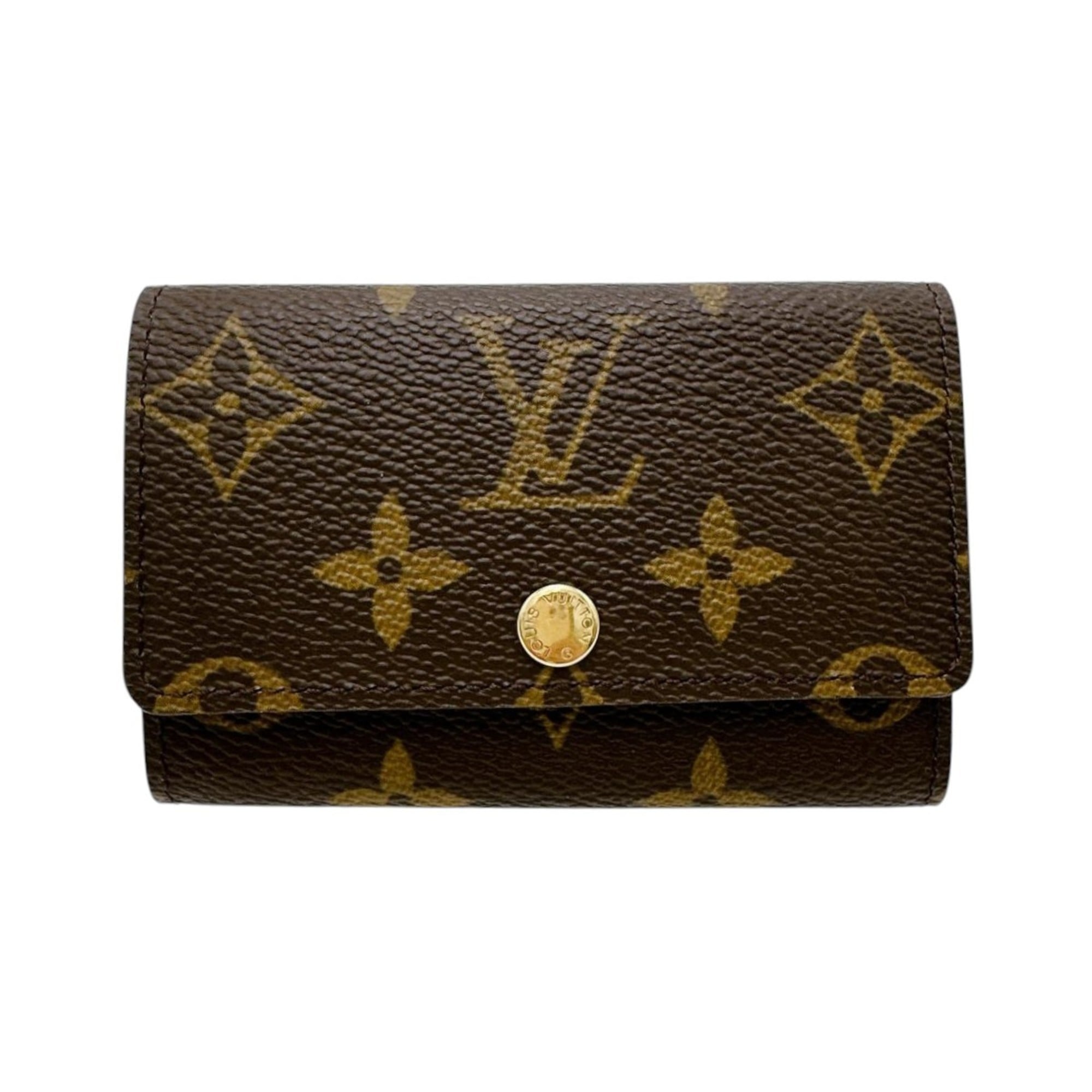 Louis Vuitton LOUIS VUITTON Key Case, 6 Monogram Multicle 6, Canvas, M62630, Brown