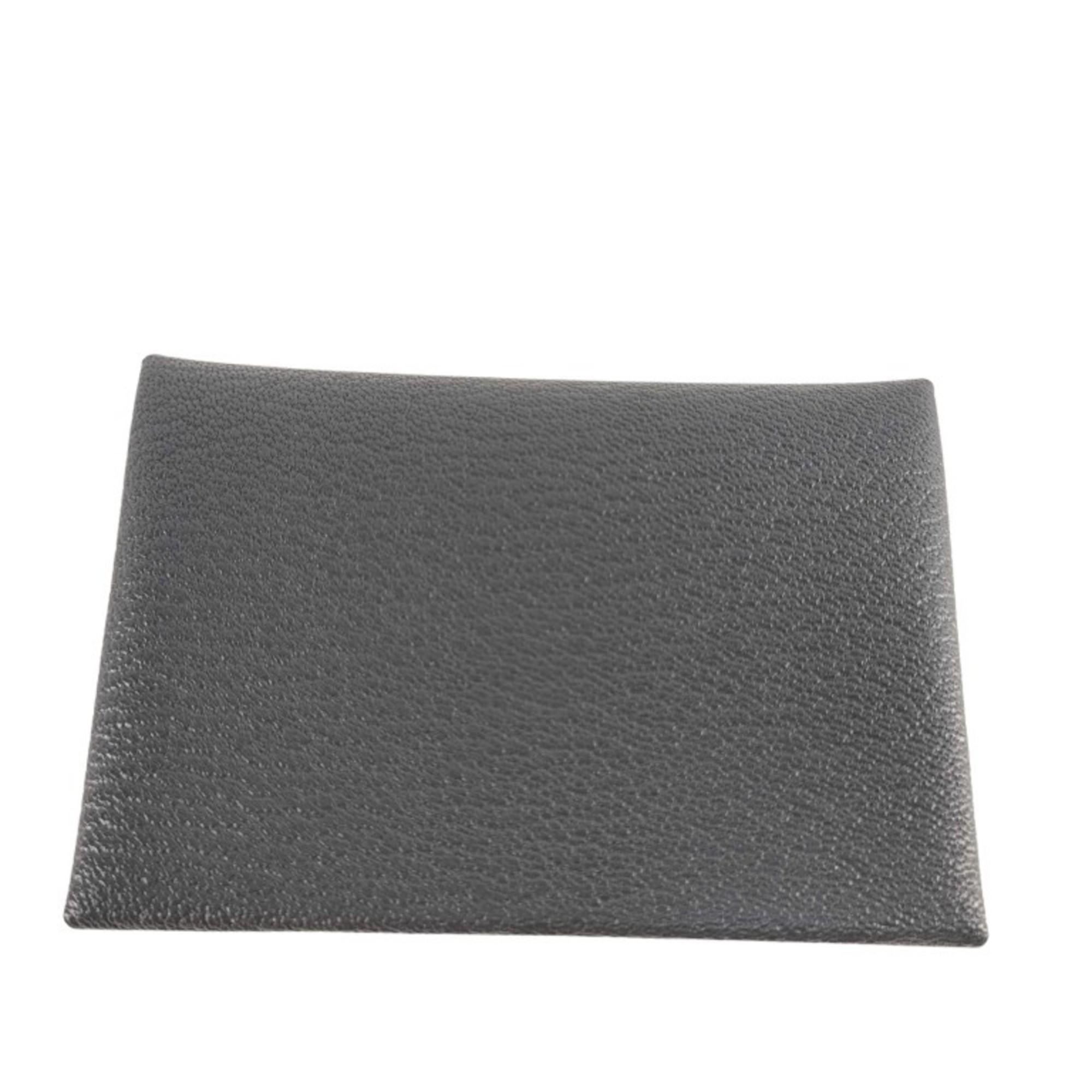 HERMES HermÃ¨s Calvi Duo Verso Card Case in Ardoise x Bleu Hydra Chevre for Men and Women