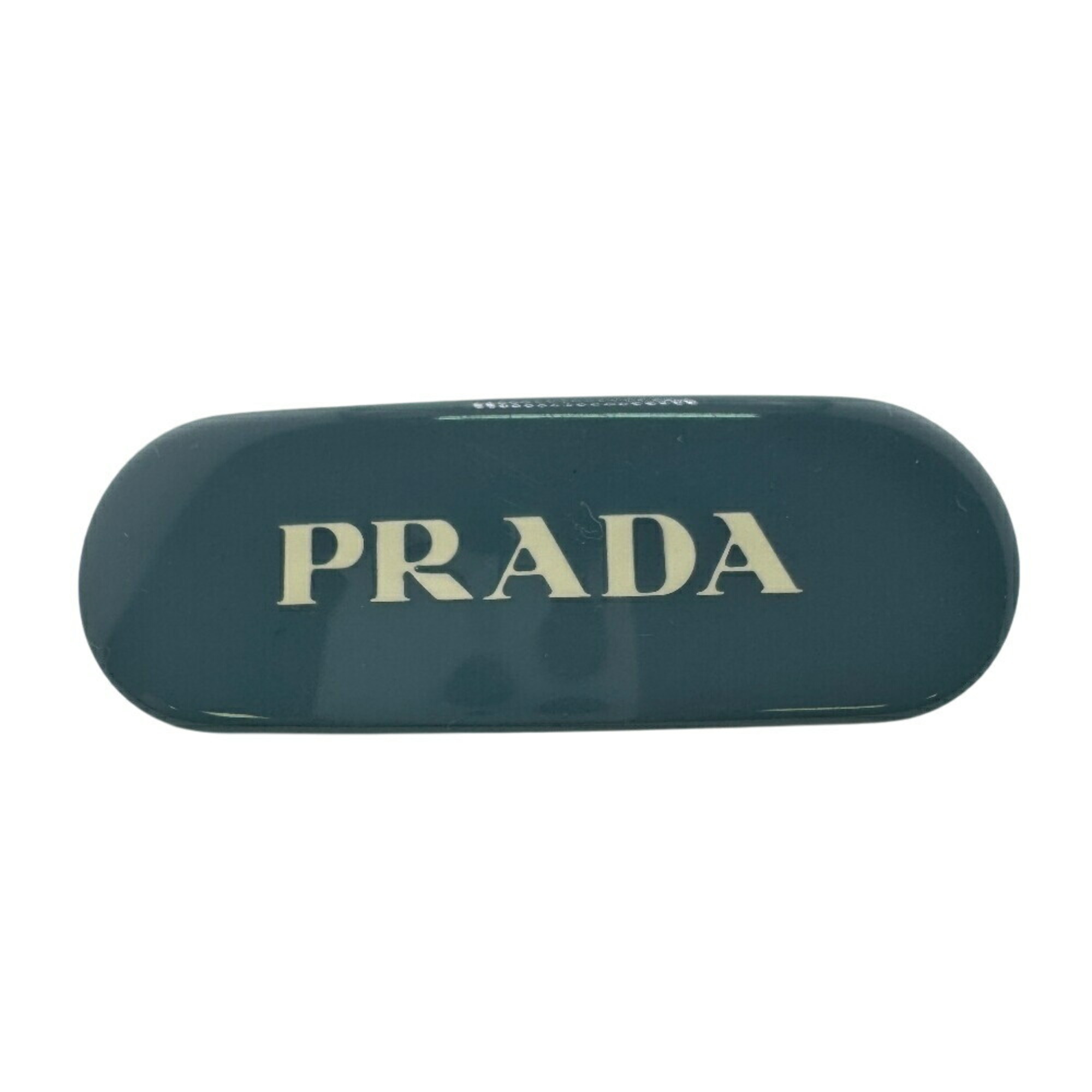 PRADA 1IF108 Hair Clip Barrette Blue Women’s