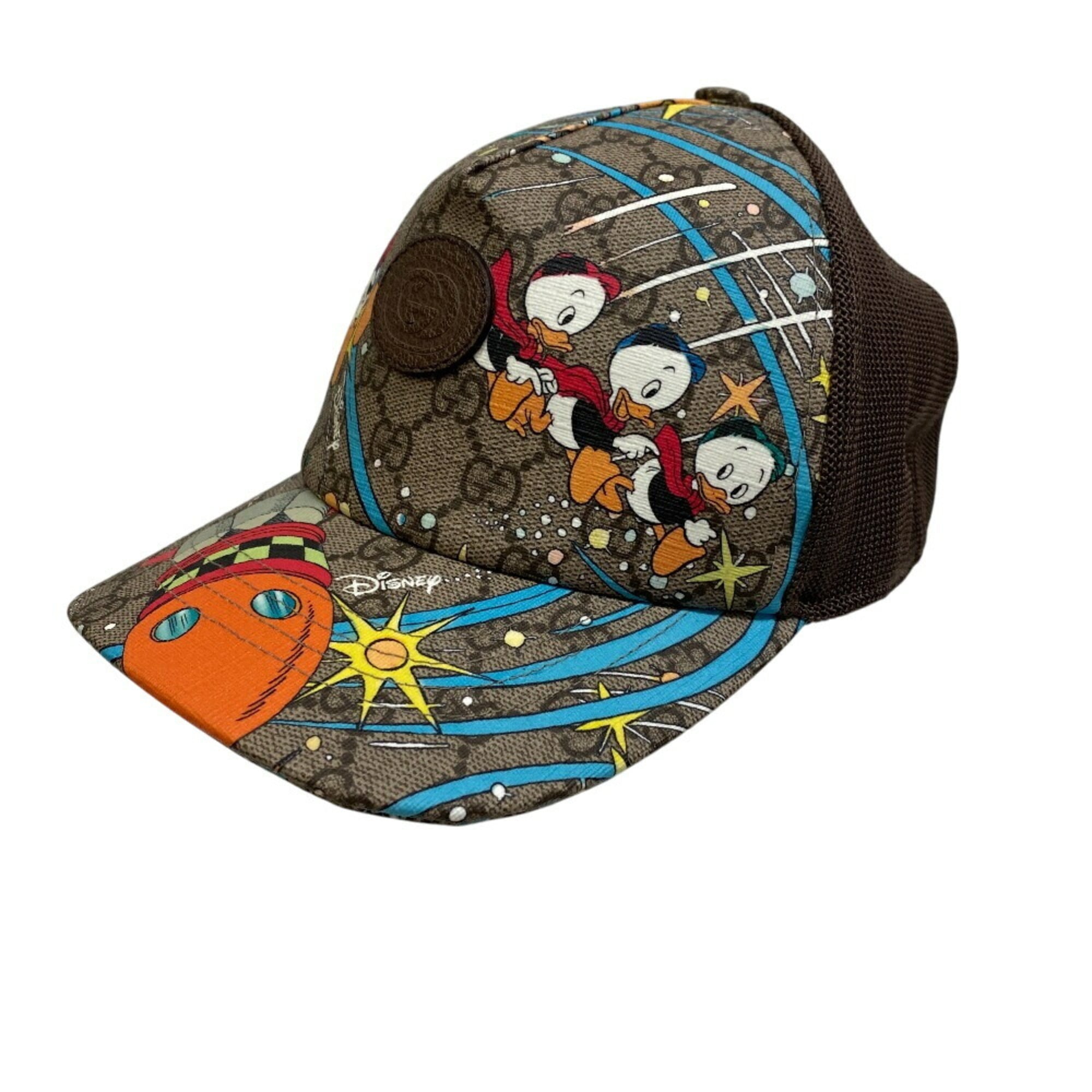 GUCCI 648843 Baseball Cap Disney Collaboration GG Pattern Multicolor Unisex Z0013185