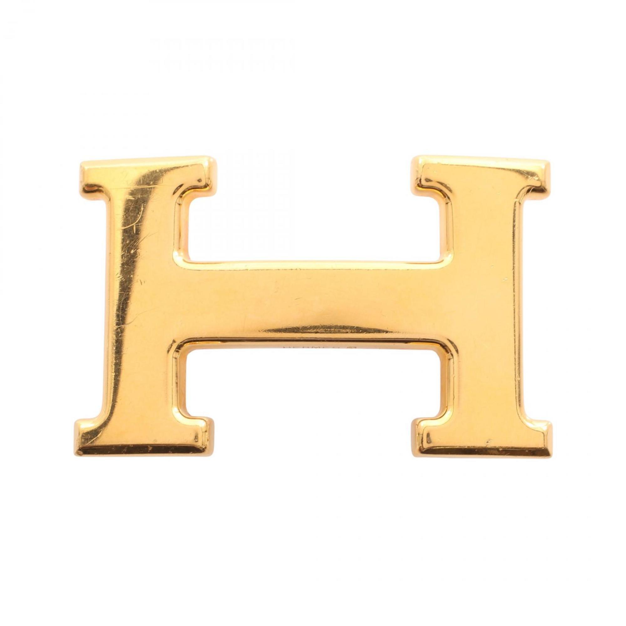 Hermes HermÃ¨s Constance H Buckle Accessory GP for Men and Women, Gold
