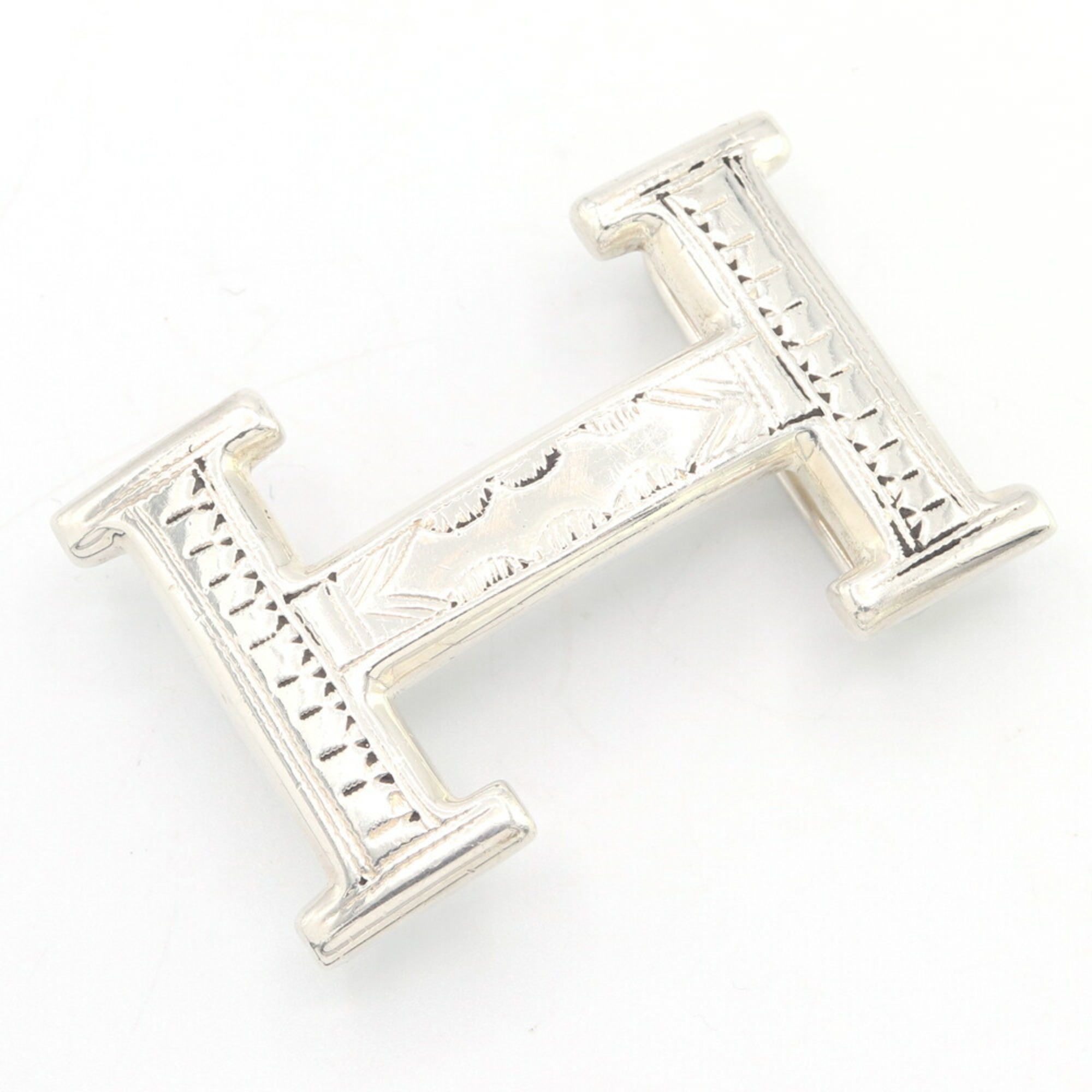 HermÃ¨s Belt Buckle for Touareg Constance H Belt, Sterling Silver 925, Men and Women, HERMES