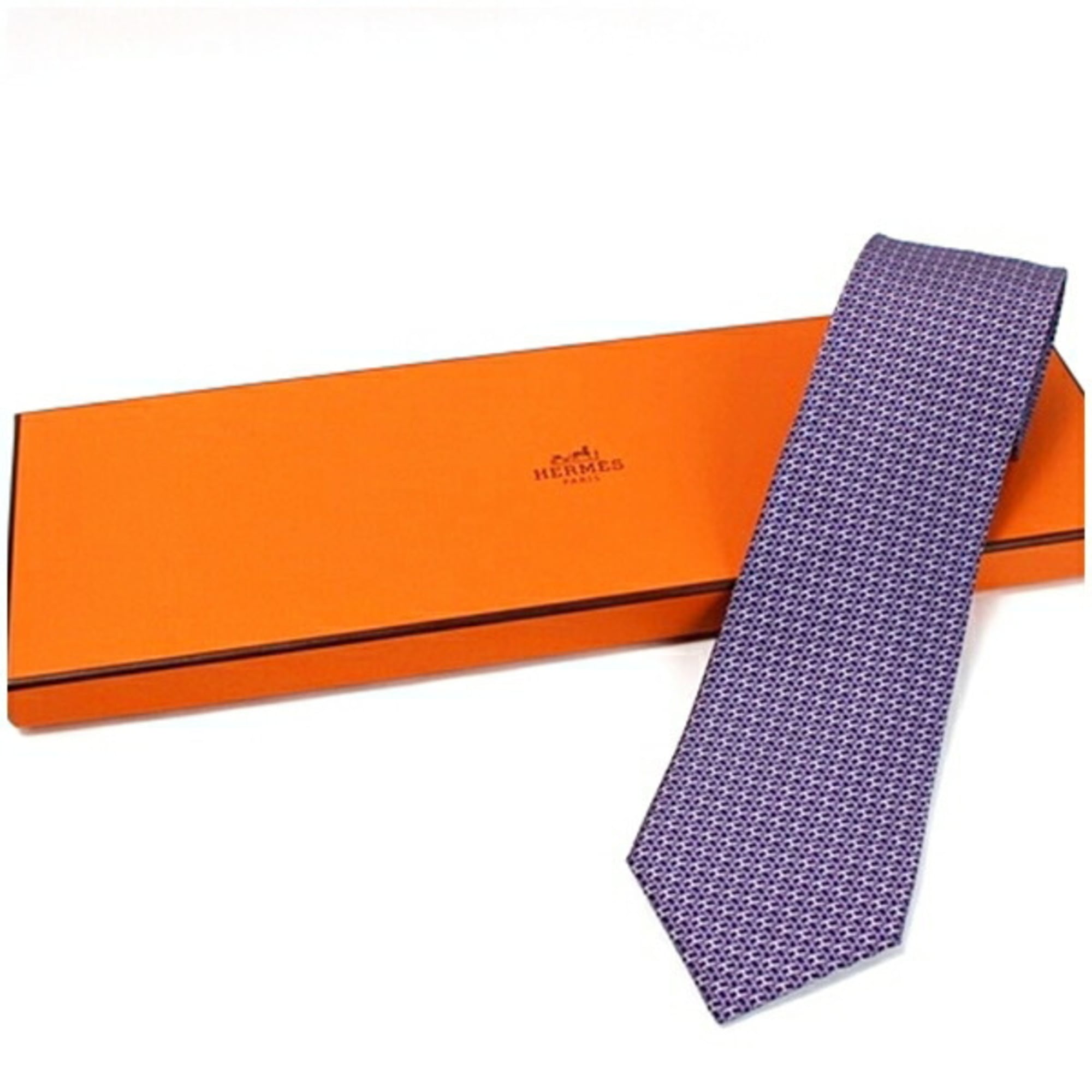 Hermes Silk Tie HERMES Men’s
