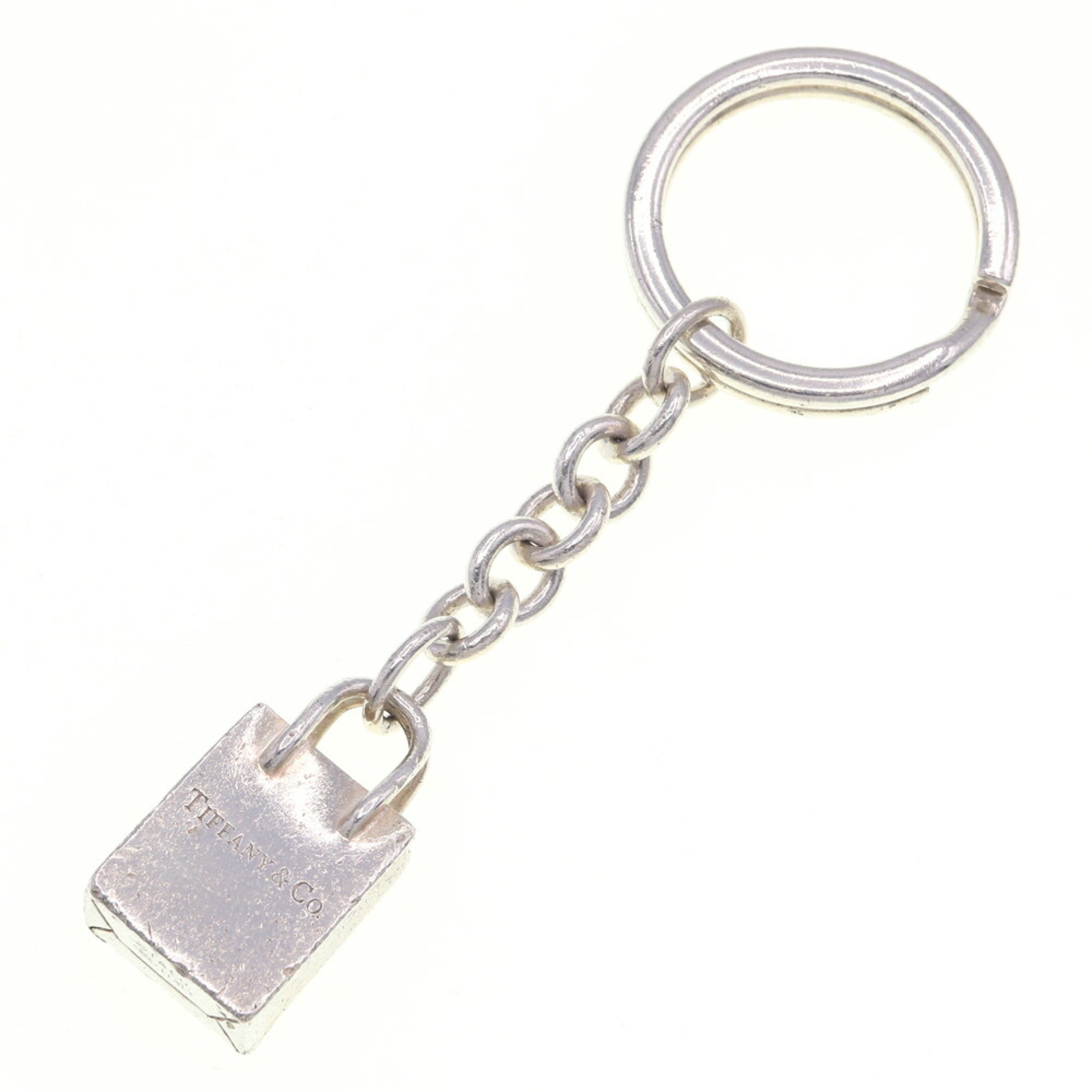 Tiffany Key Ring, SV Sterling Silver 925, Keychain, Bag, Shopper Charm, Women’s, TIFFANY & CO