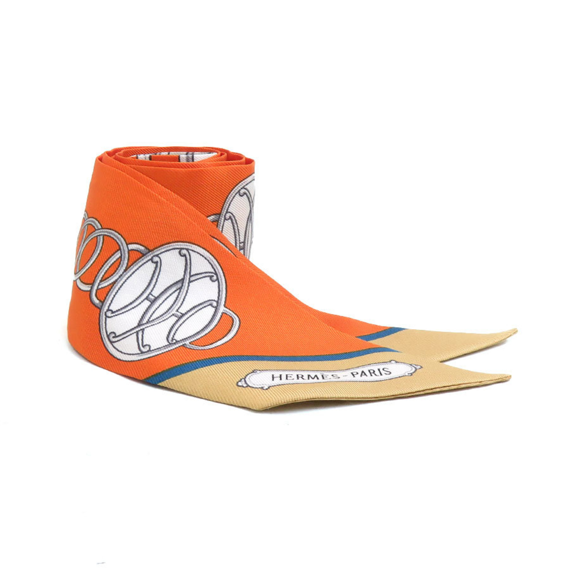 Hermes HERMES Scarf/Muffler Twilly Silk Multicolor Women’s h31077j