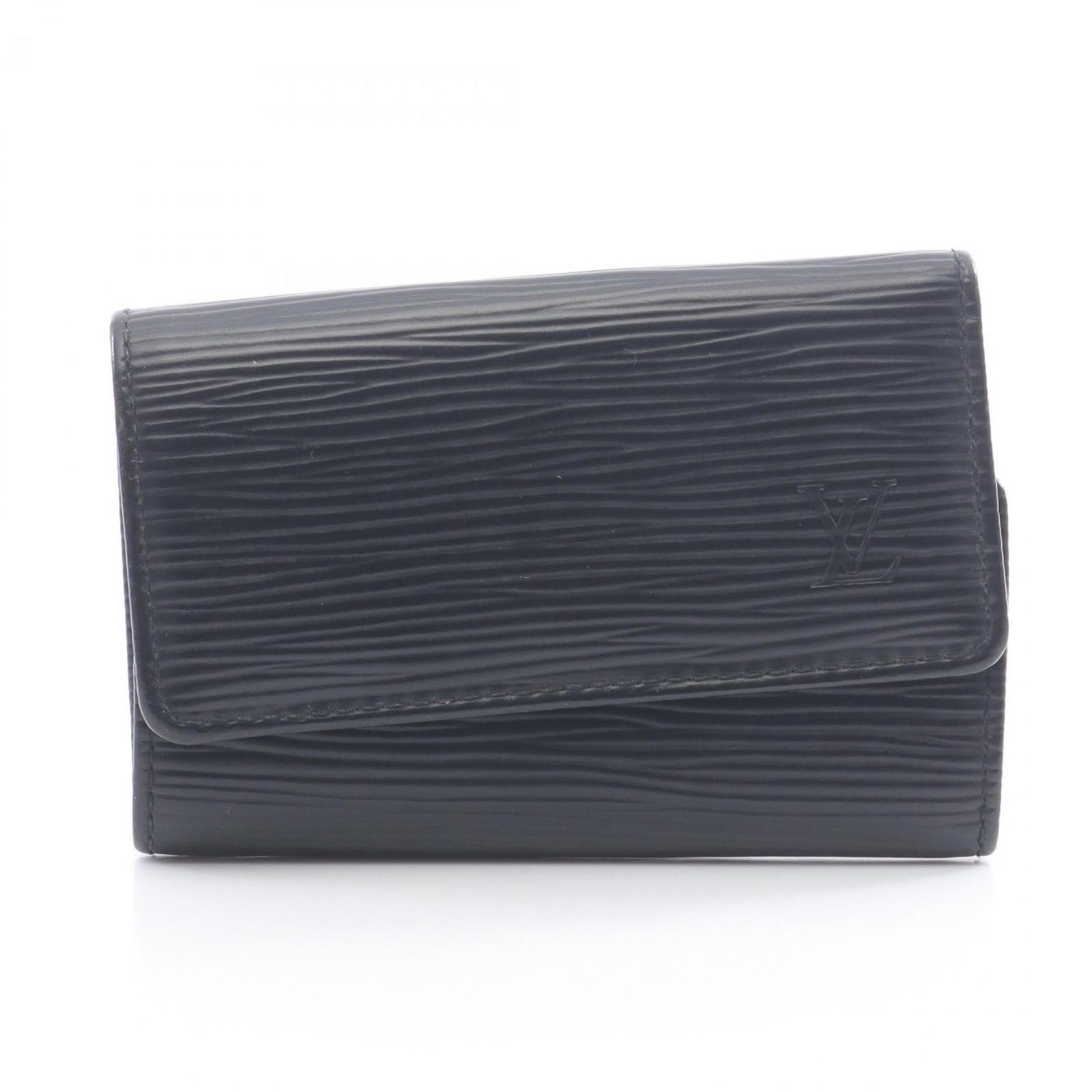 Louis Vuitton Multicle 6 Key Case, Epi Leather, Black, Women’s, M63812