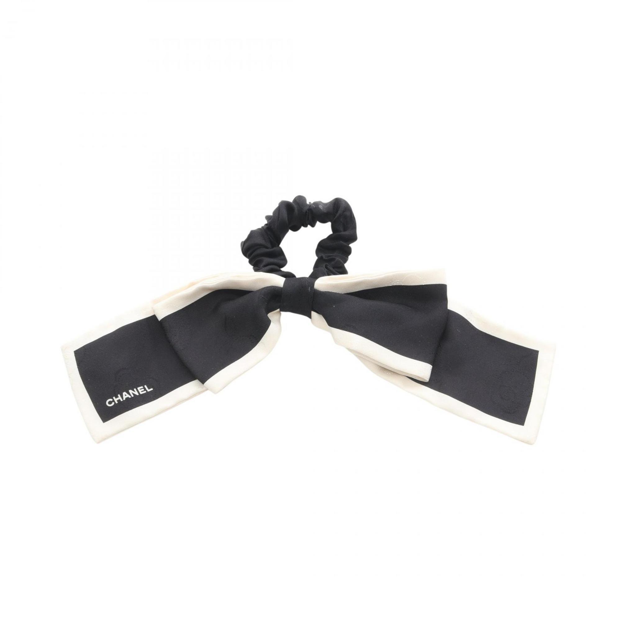 CHANEL Camellia Silk Women’s Clothing in Black and White