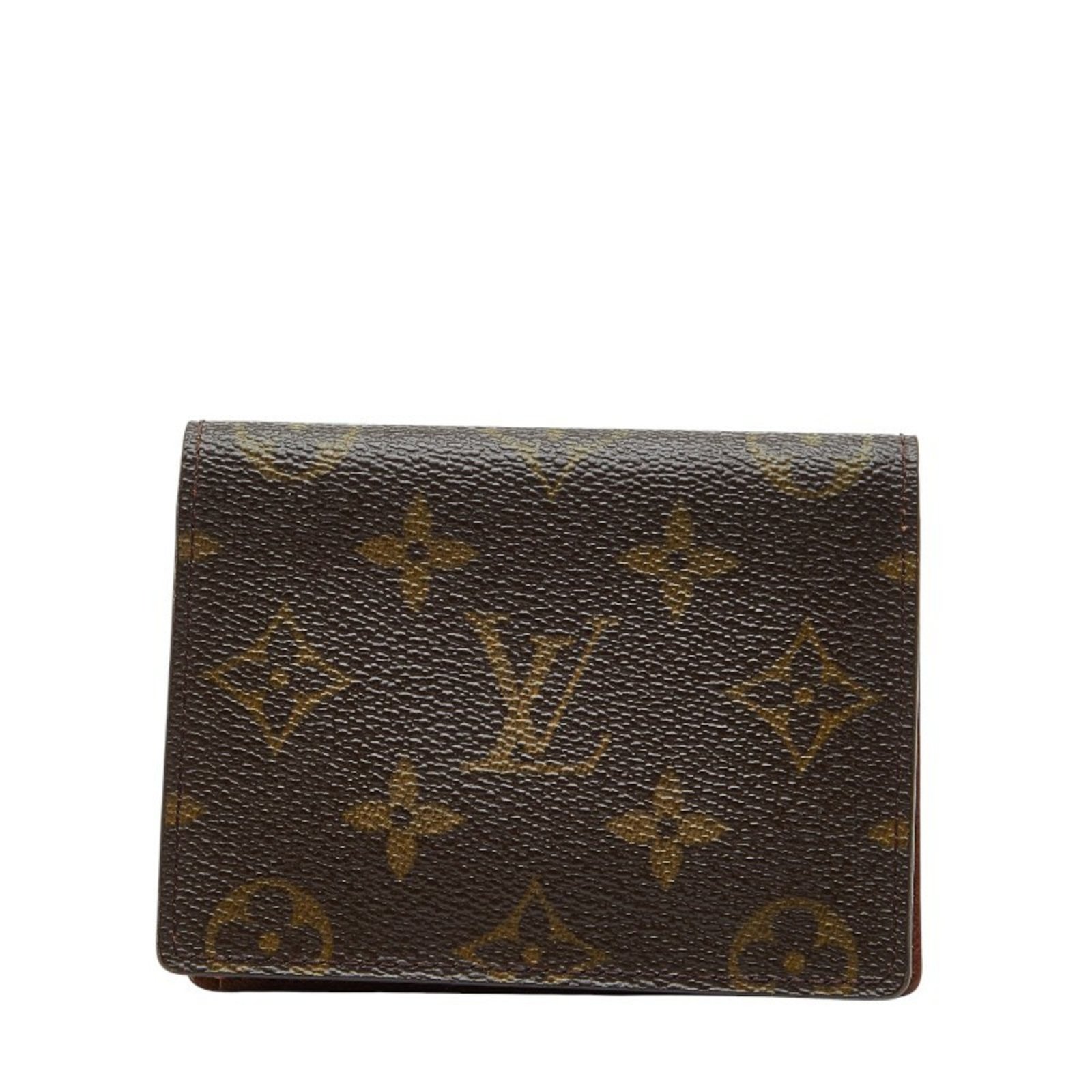 Louis Vuitton Monogram Japon Sangapur Pass Case/Business Card Case M60530 Brown Women’s LOUIS VUITTON