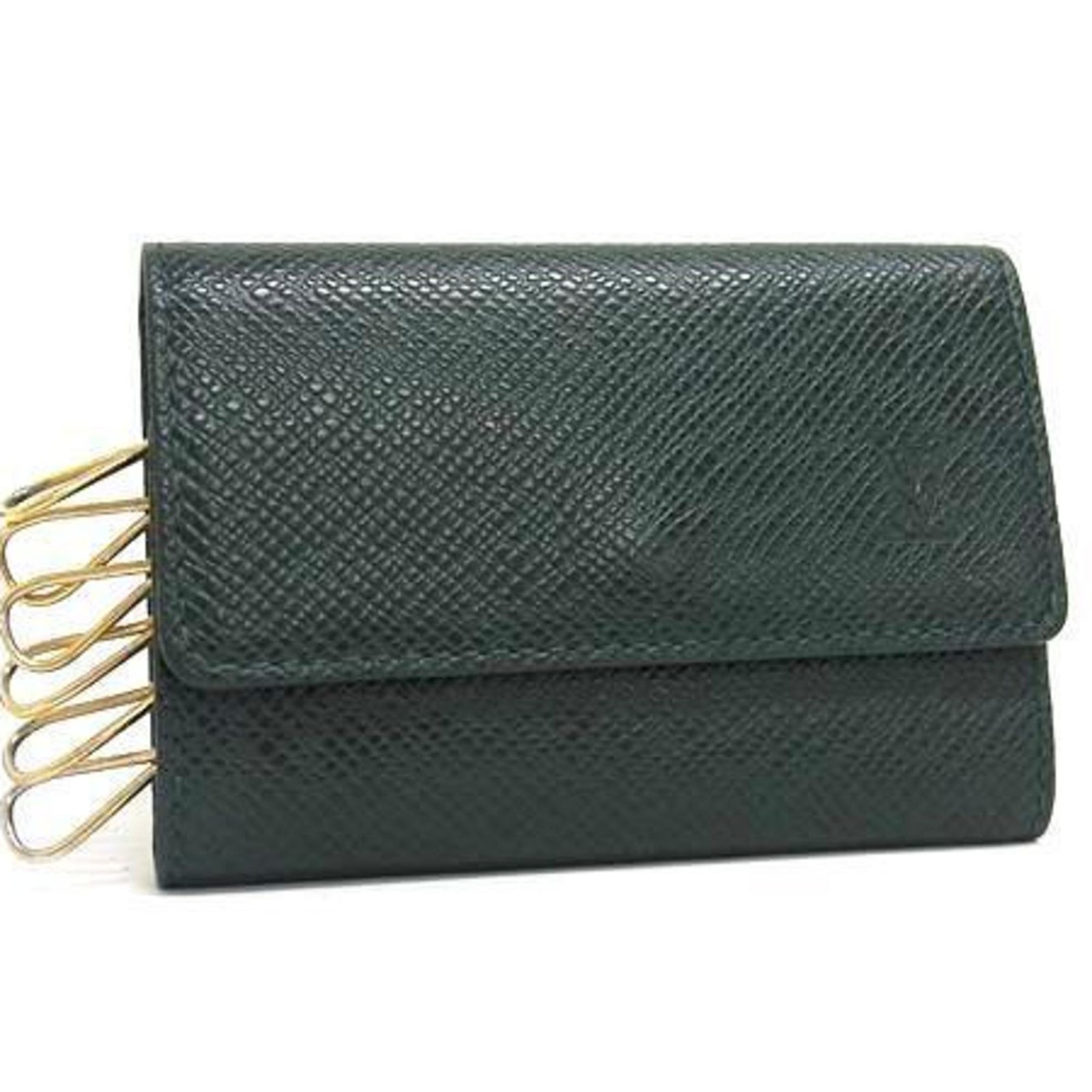 LOUIS VUITTON Multicle 6 Key Case M30534, Episea (Green), Taiga, Men’s, 6-Ring