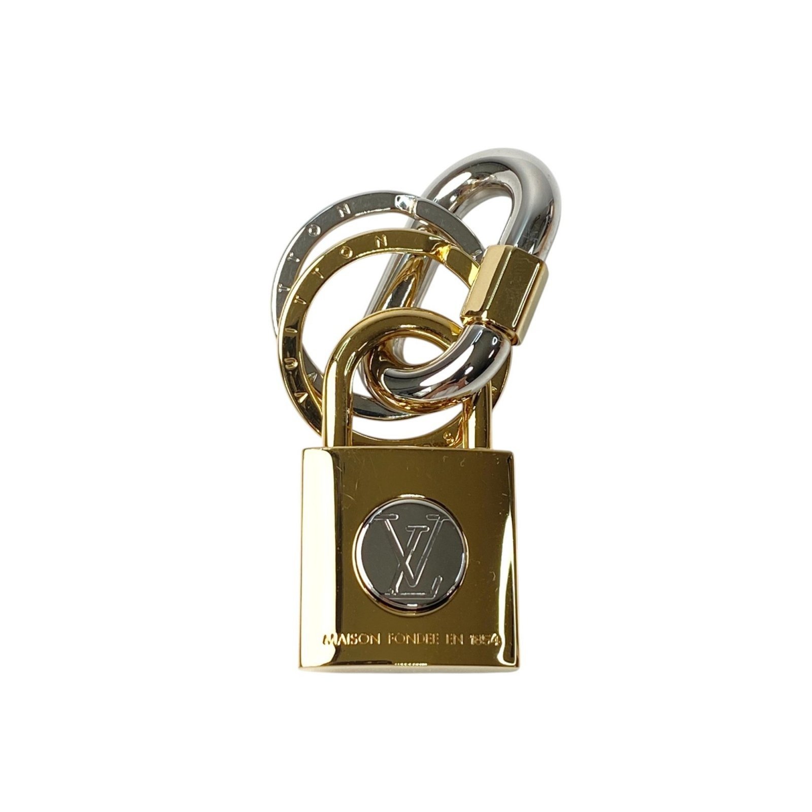 Louis Vuitton Men’s Porte-ClÃ©s LV Padlock Key Ring M00549