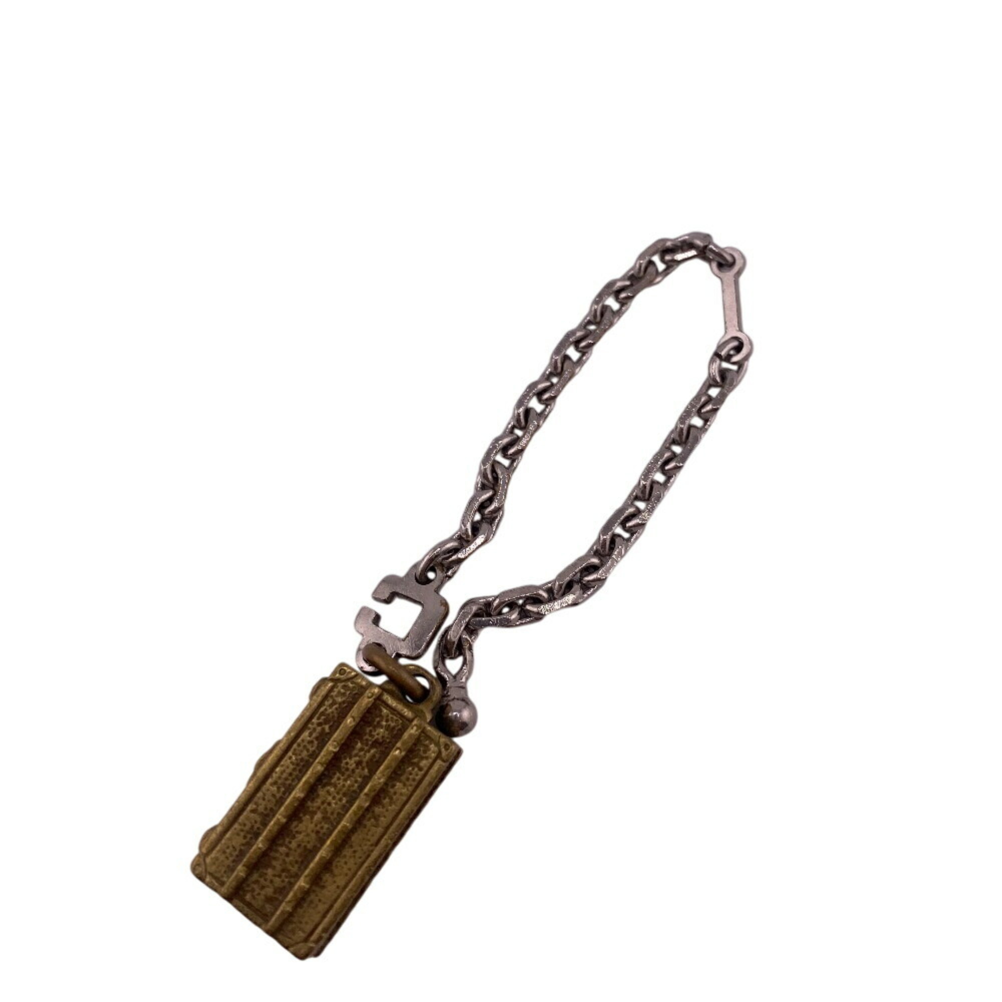 LOUIS VUITTON Louis Vuitton wallet trunk motif limited edition charm key chain metal fittings carabiner gold men’s