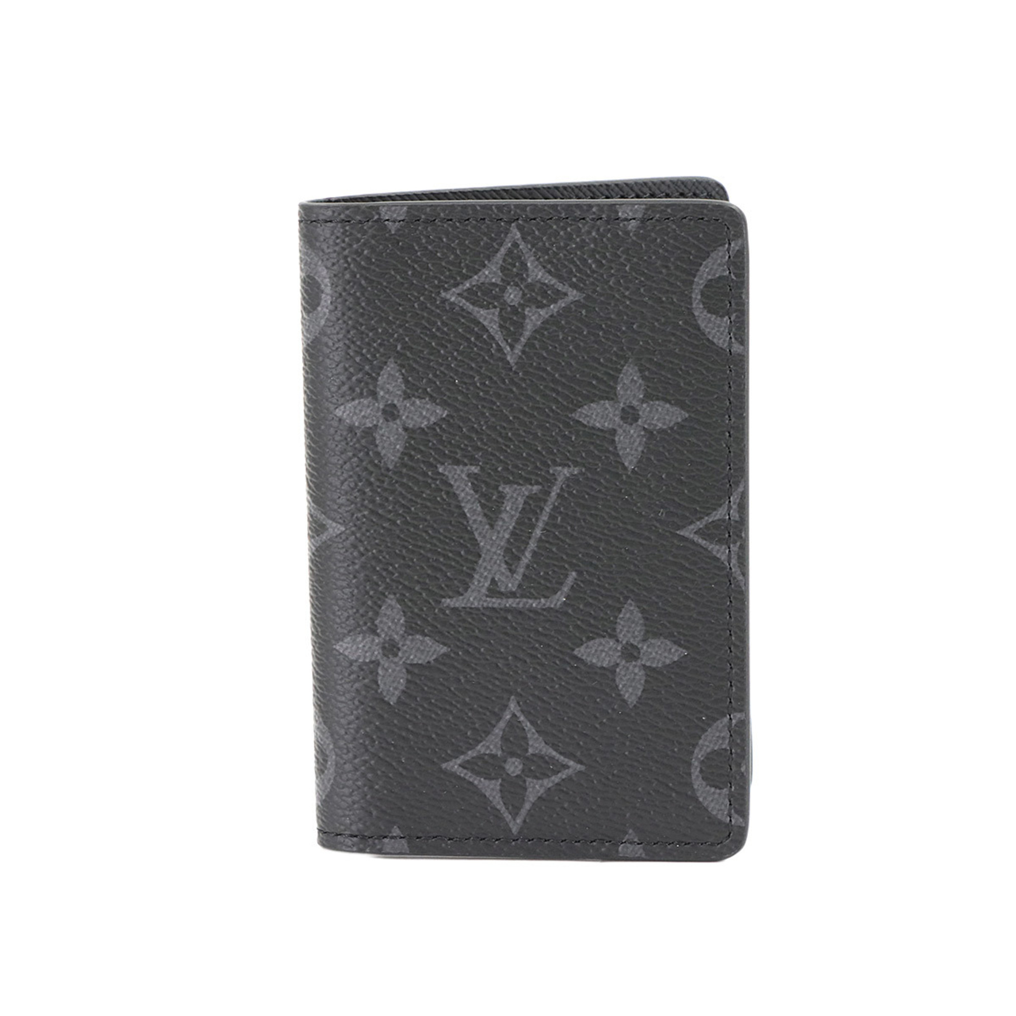 Louis Vuitton Monogram Eclipse Organizer de Poche Card Case M61696 RFID Pocket