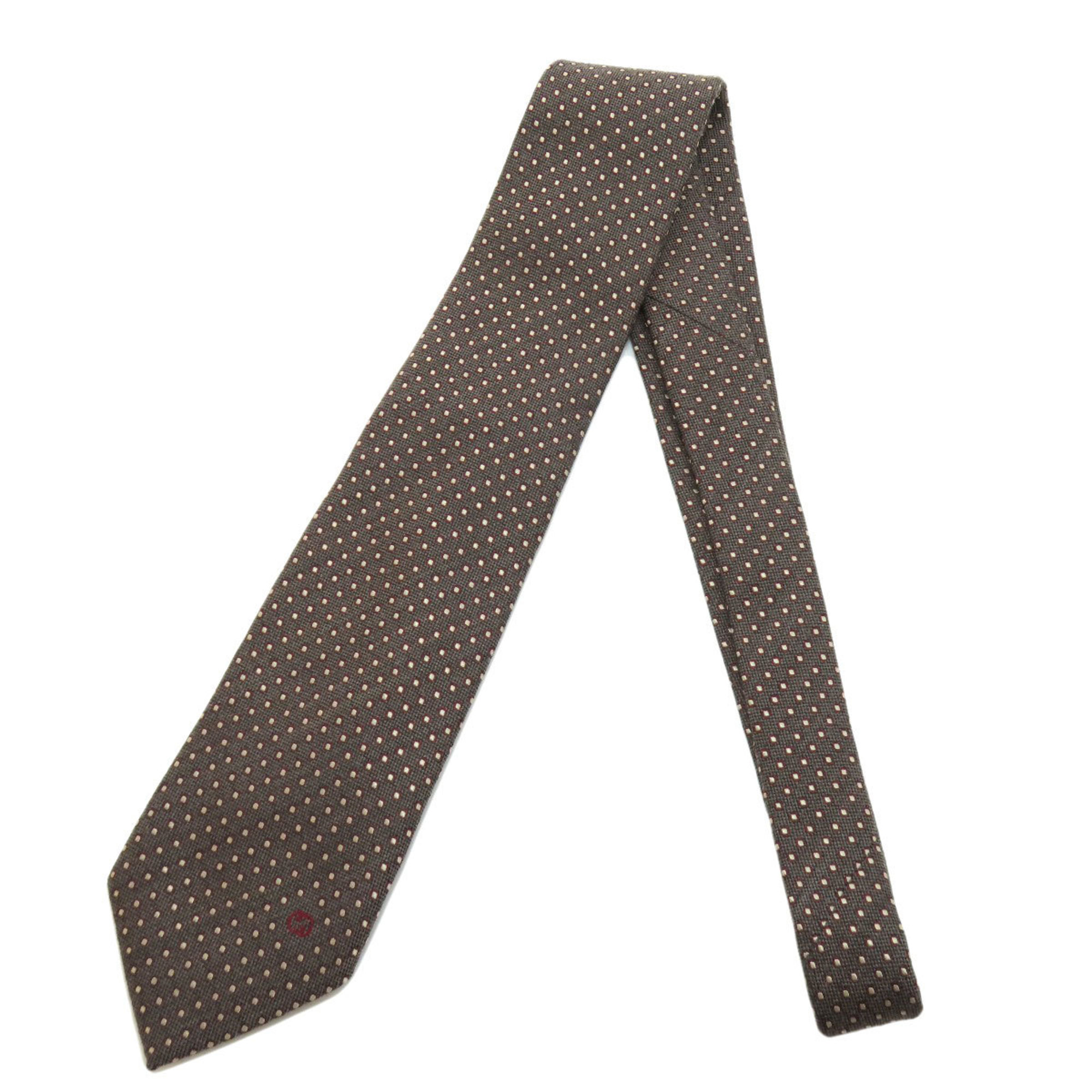 GUCCI Polka Dot Tie Wool Silk Men’s