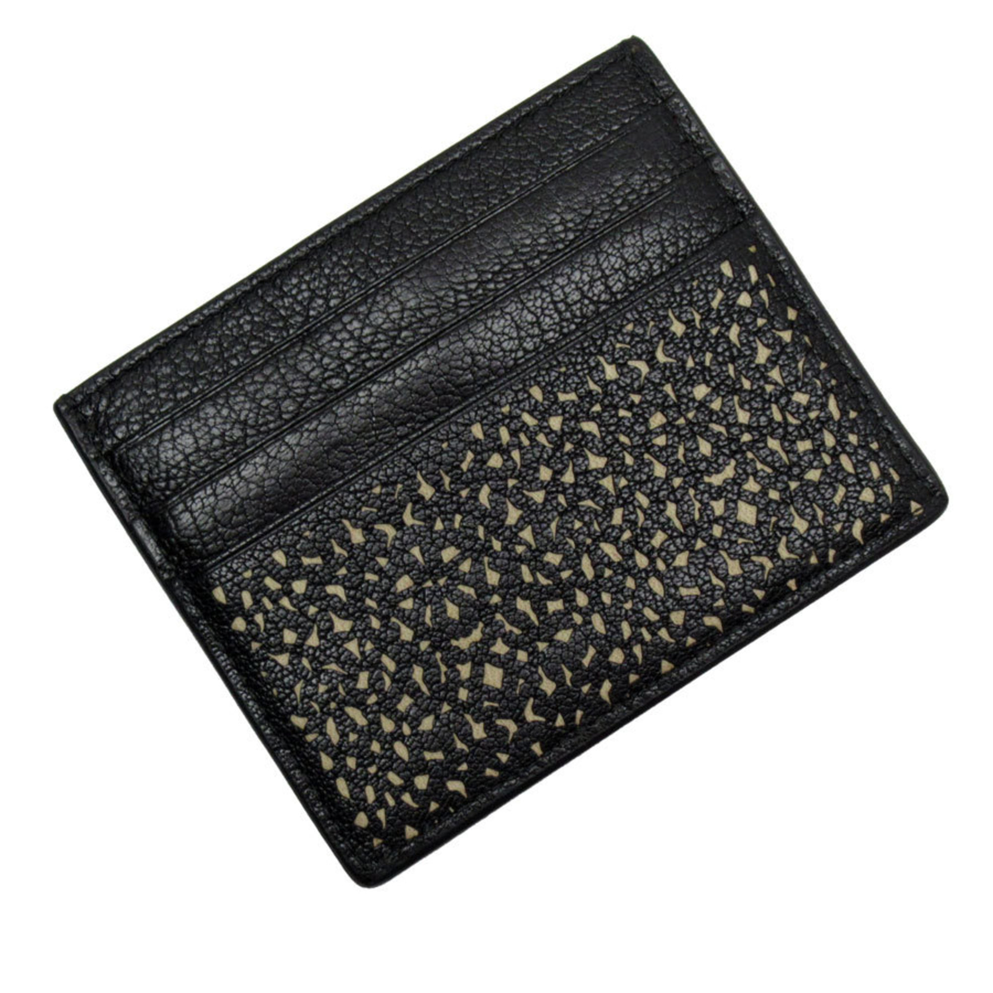 BOTTEGA VENETA Card Case/Business Holder Leather Black Men’s Women’s t18838f