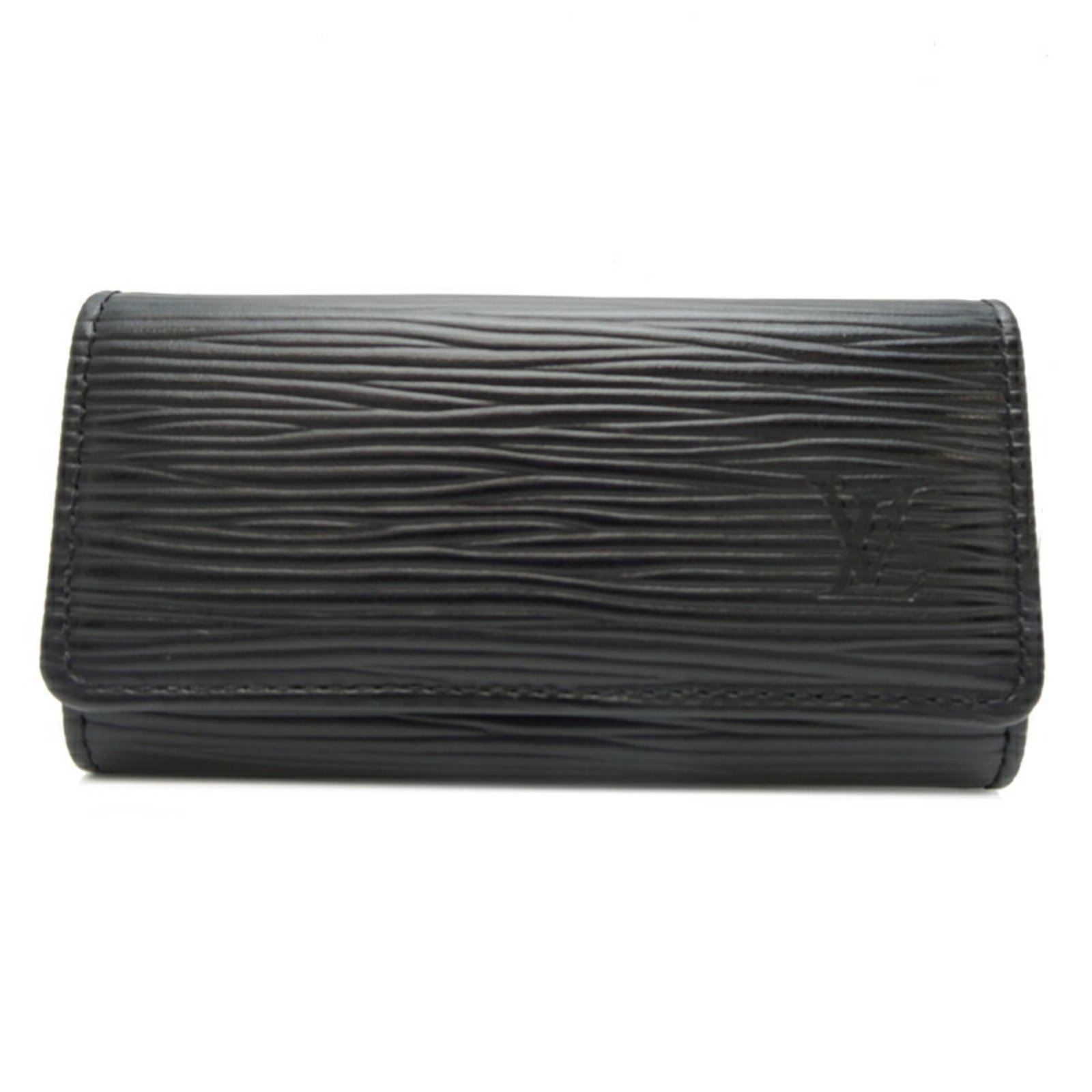 Louis Vuitton Multicle 4 Key Case for Men and Women, M63822, Epi Leather, Noir (Black)