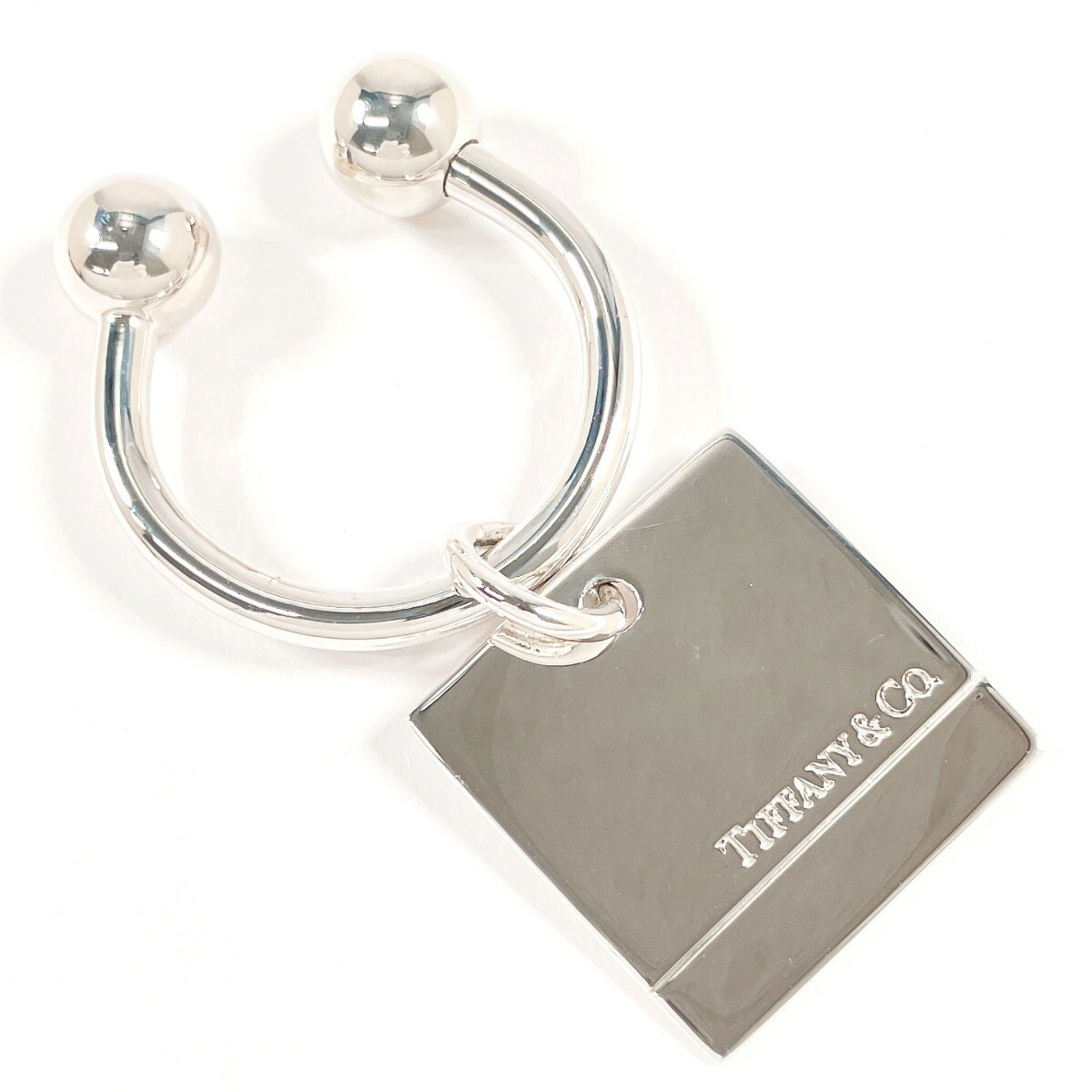 TIFFANY & Co. Tiffany Key Ring Keychain, 925 Sterling Silver, Unisex