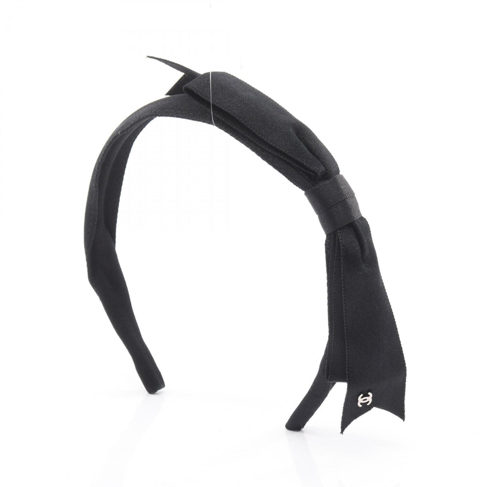 Chanel Coco Mark Ribbon Clothing Fabric Women’s Black