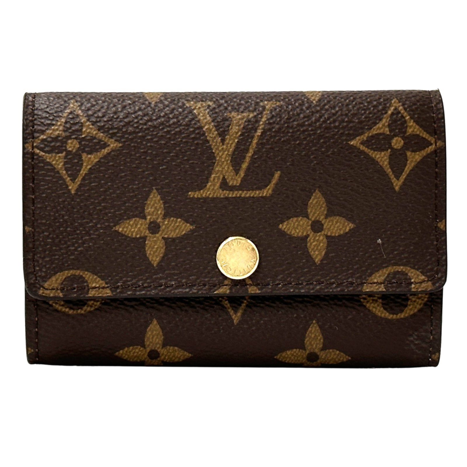 Louis Vuitton Monogram Key Case, Men’s & Women’s, Multicle 6 Brown, M62630