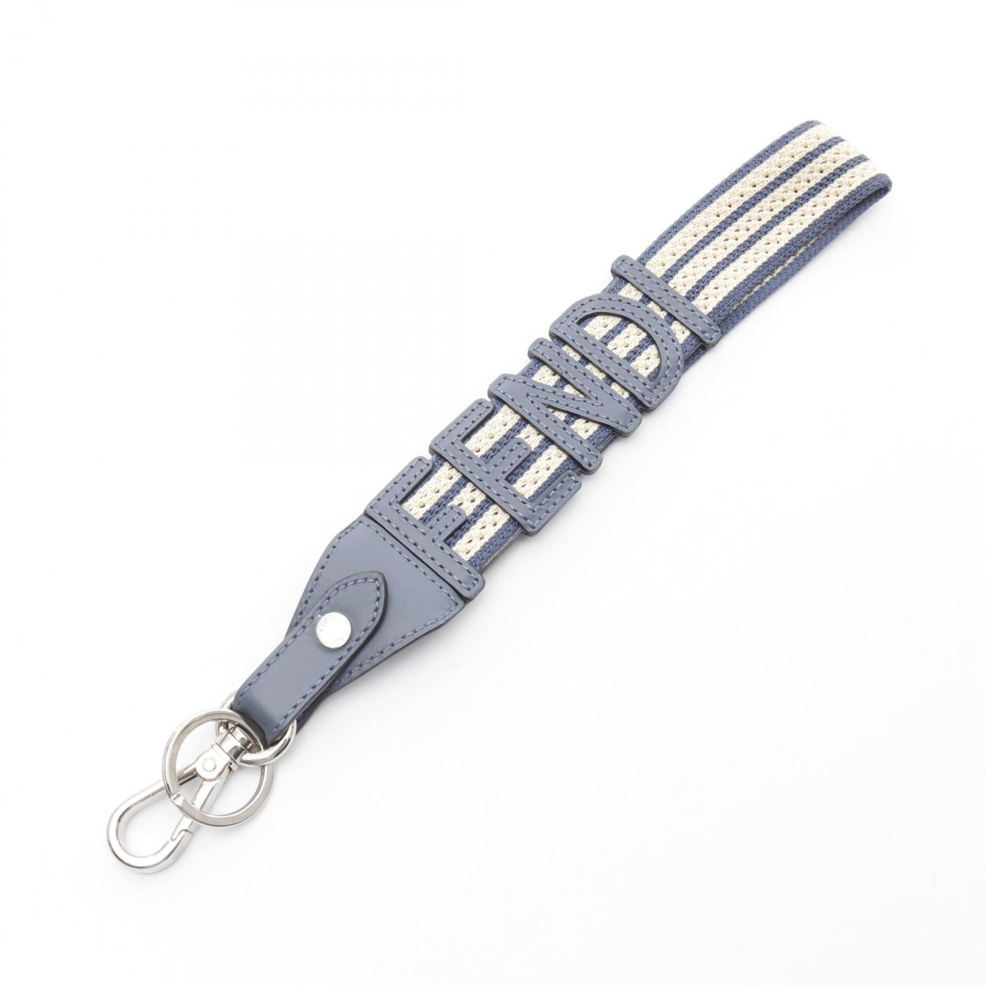 FENDI Strap You Belt Leather Fabric Women’s Blue 7AS194AP9ZF04QL