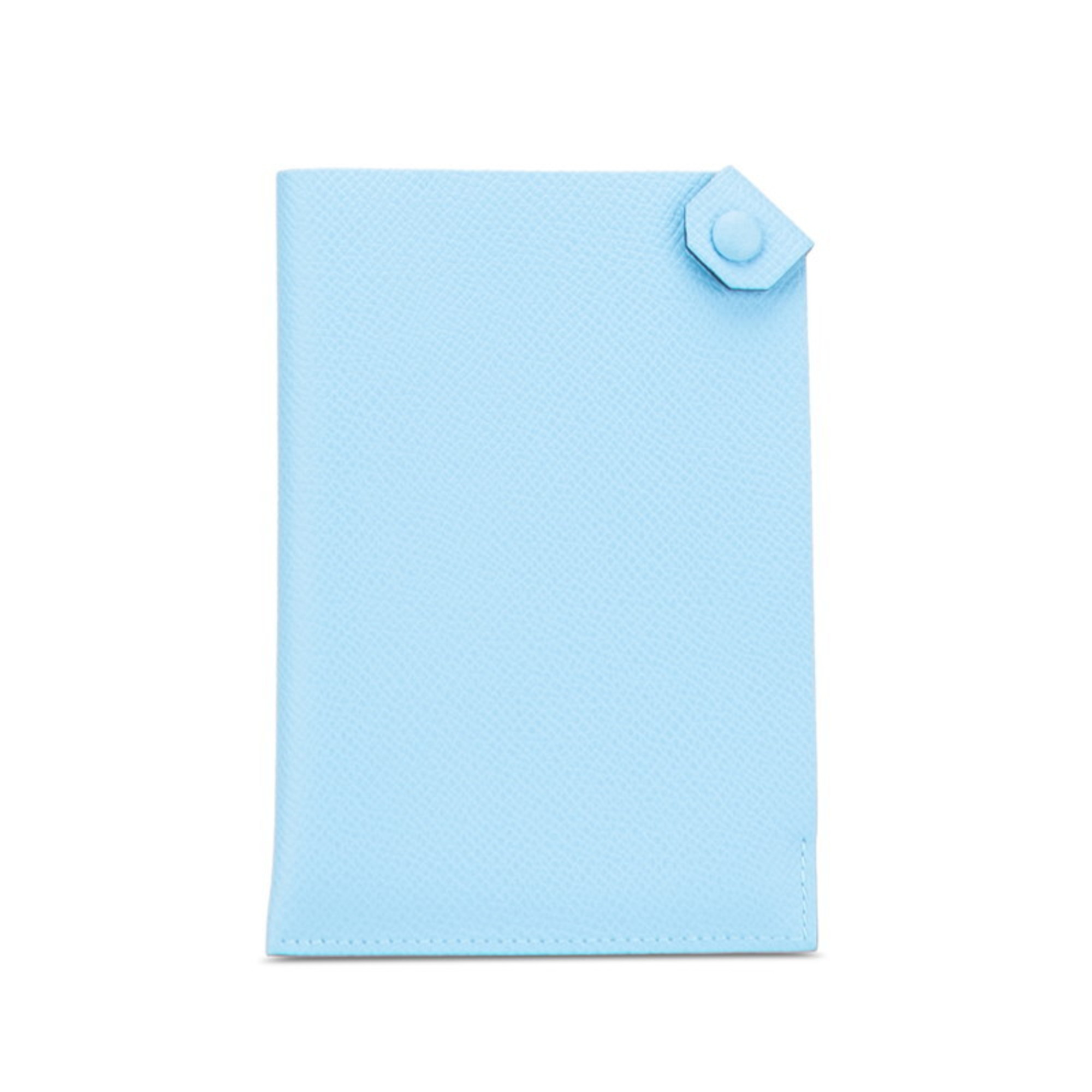 HermÃ¨s Tarmac PM Passport Case, Blue du Nord Leather, Epsom Women’s, HERMES