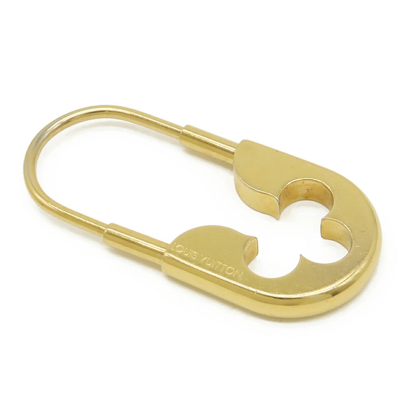 LOUIS VUITTON Porte-ClÃ©s Couture Long Monogram Flower Keychain/Key Ring/Bag Charm GP M66009