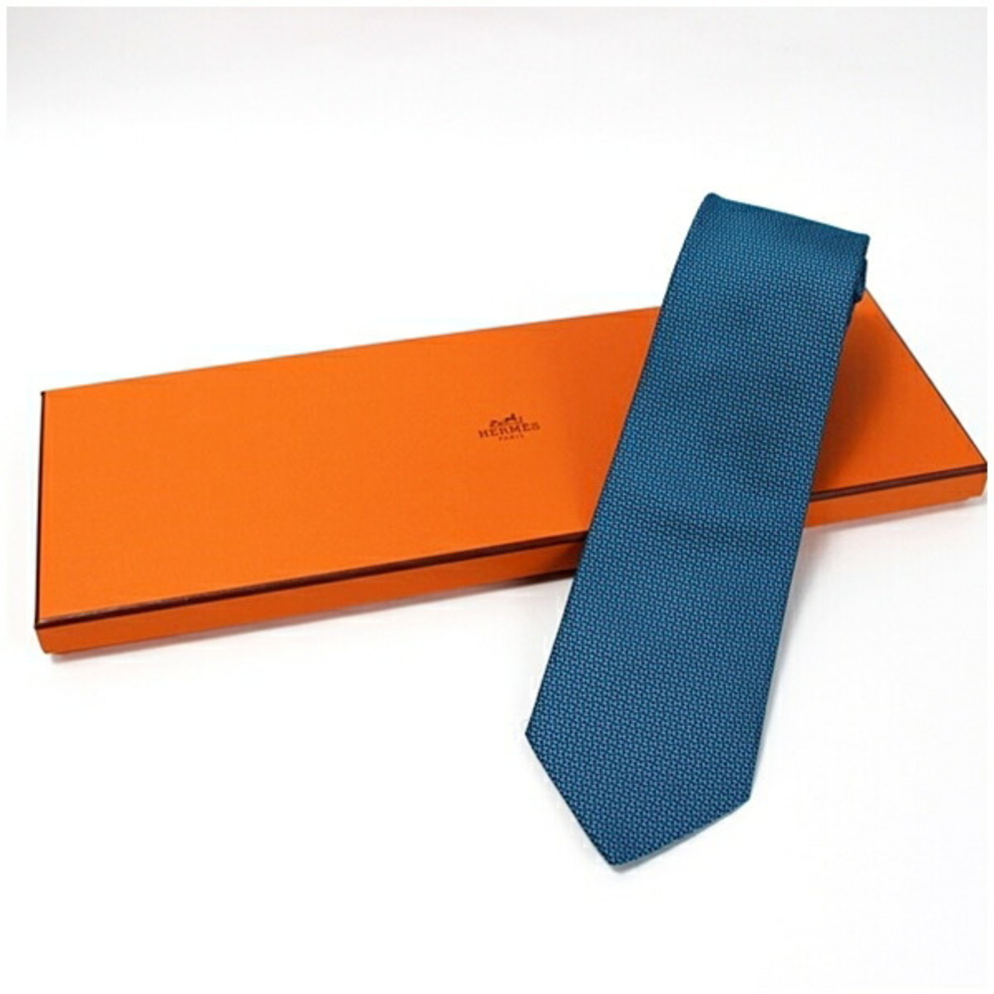 Hermes Silk Tie HERMES Men’s