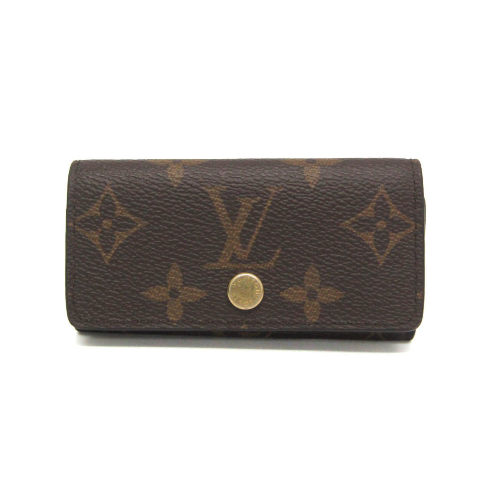 Louis Vuitton Monogram 4 Key Holder M62631 Men,Women Monogram Key Case Brown
