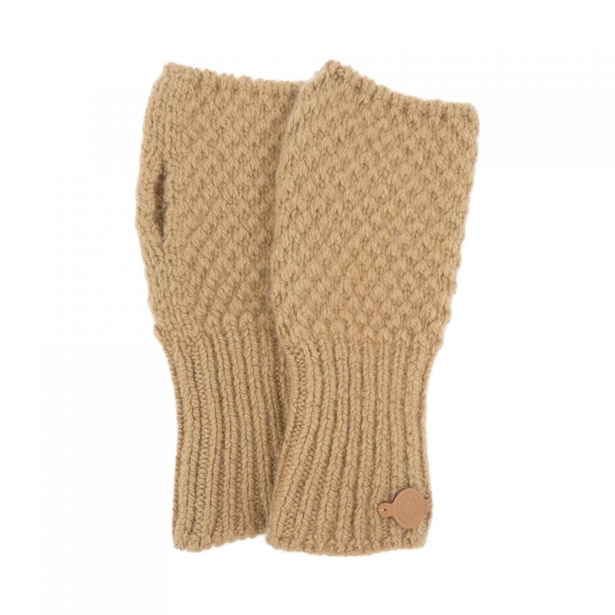 Hermes HermÃ¨s Lou Mittens H252000G Gloves