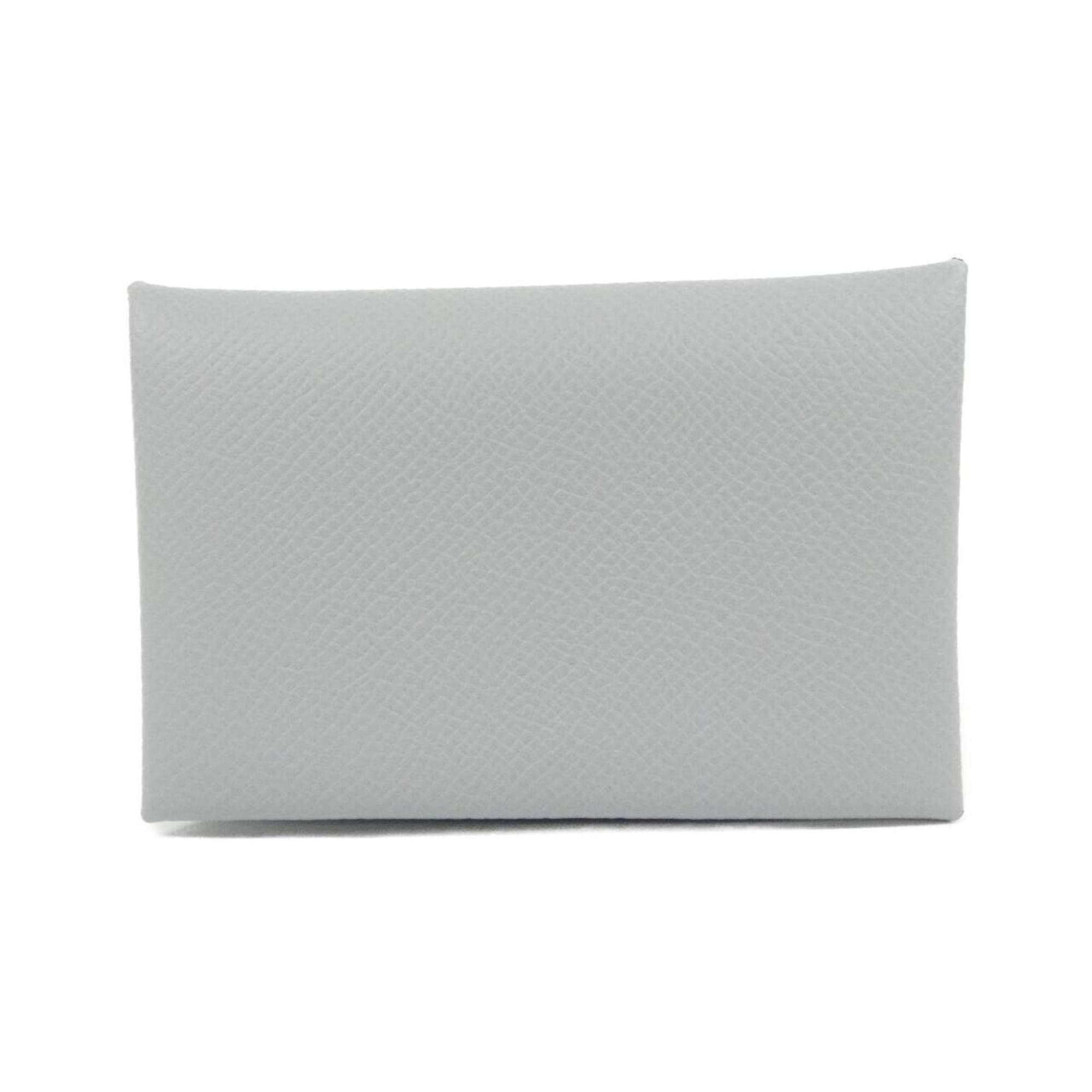 Hermes HermÃ¨s Calvi 044164CK Business Card Case