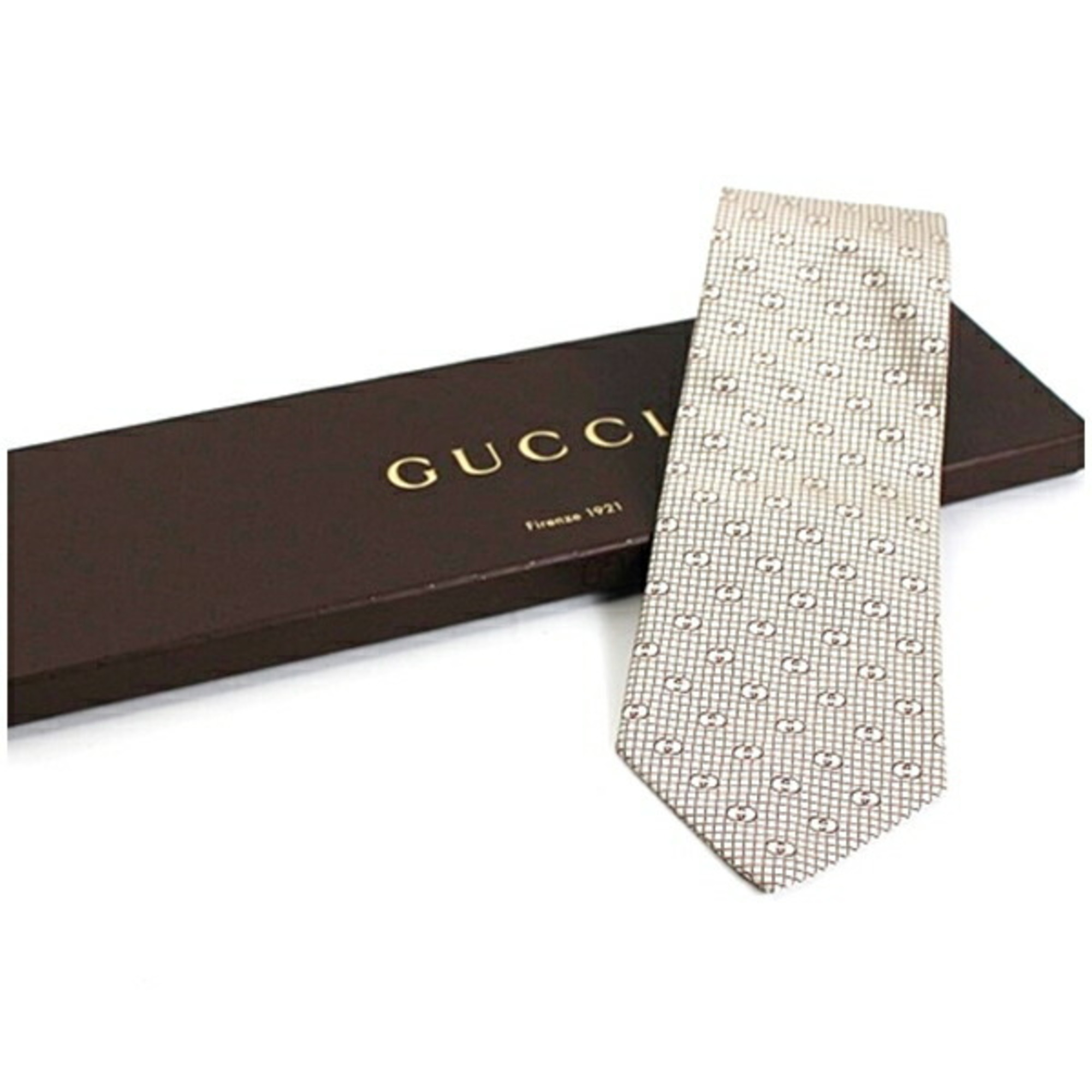 Gucci Silk Tie GG Pattern GUCCI Men’s