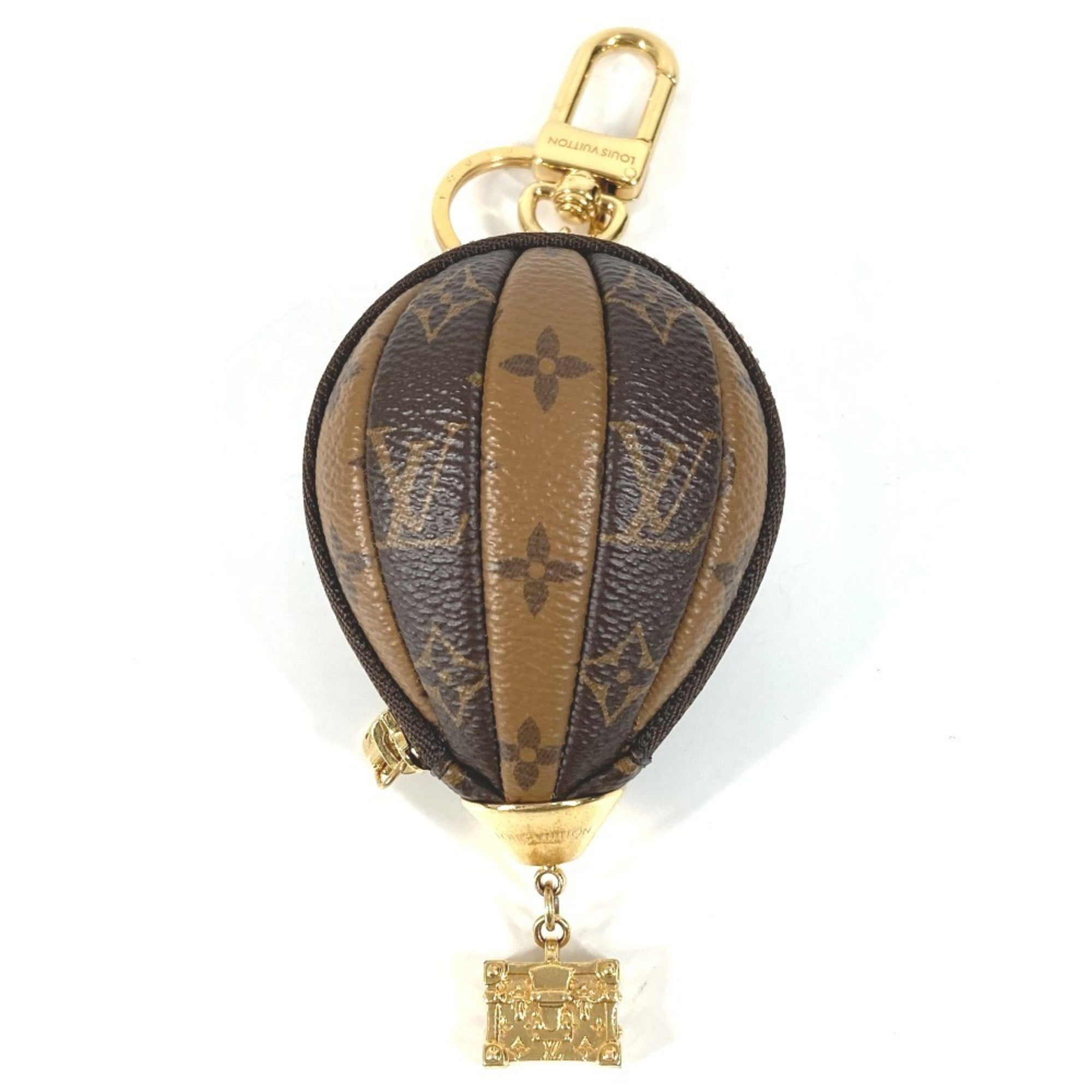 LOUIS VUITTON M01724 Monogram Keychain LV Dream Bag Charm Balloon Canvas Brown for Men and Women