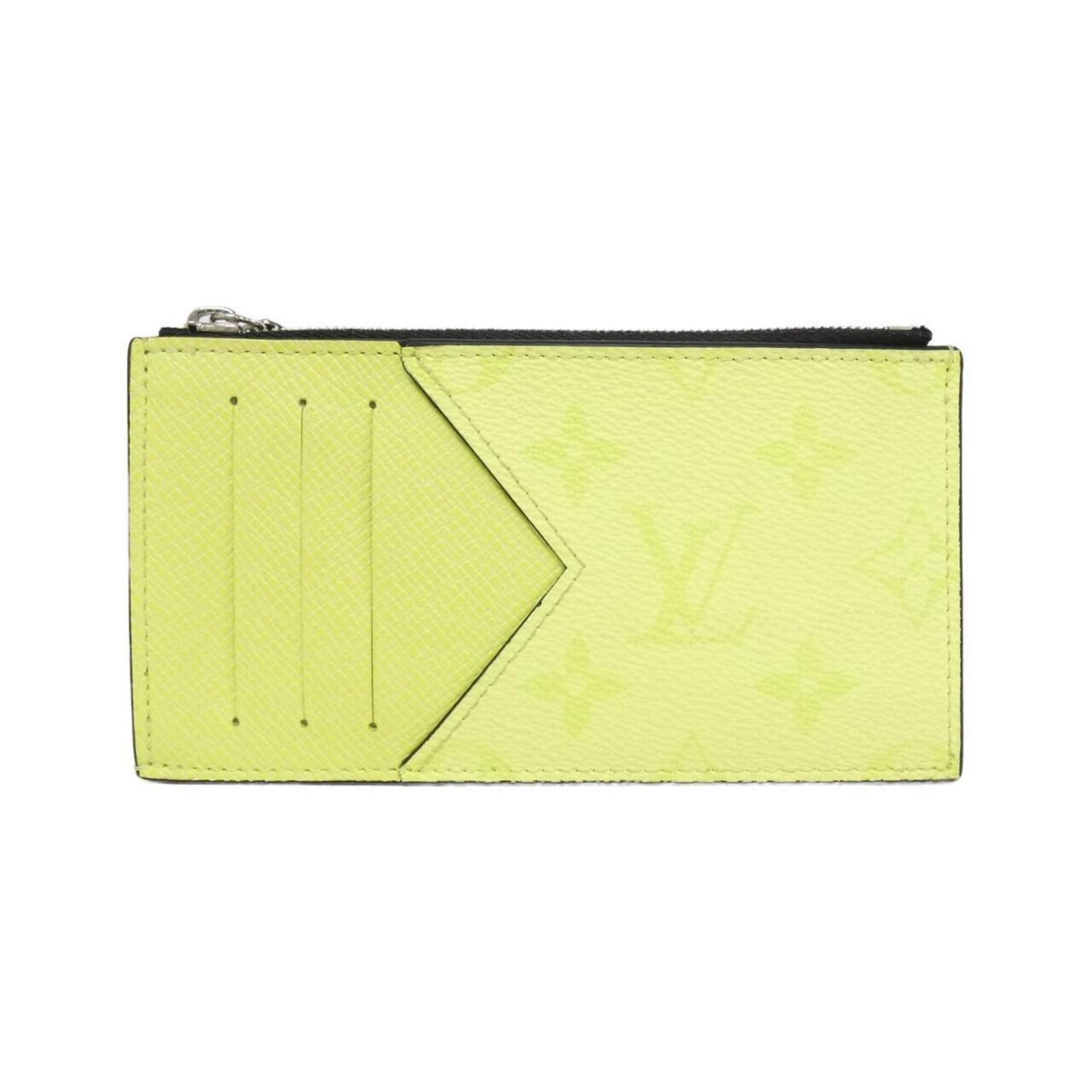 Louis Vuitton Taiga Llama Coin and Card Holder M14109