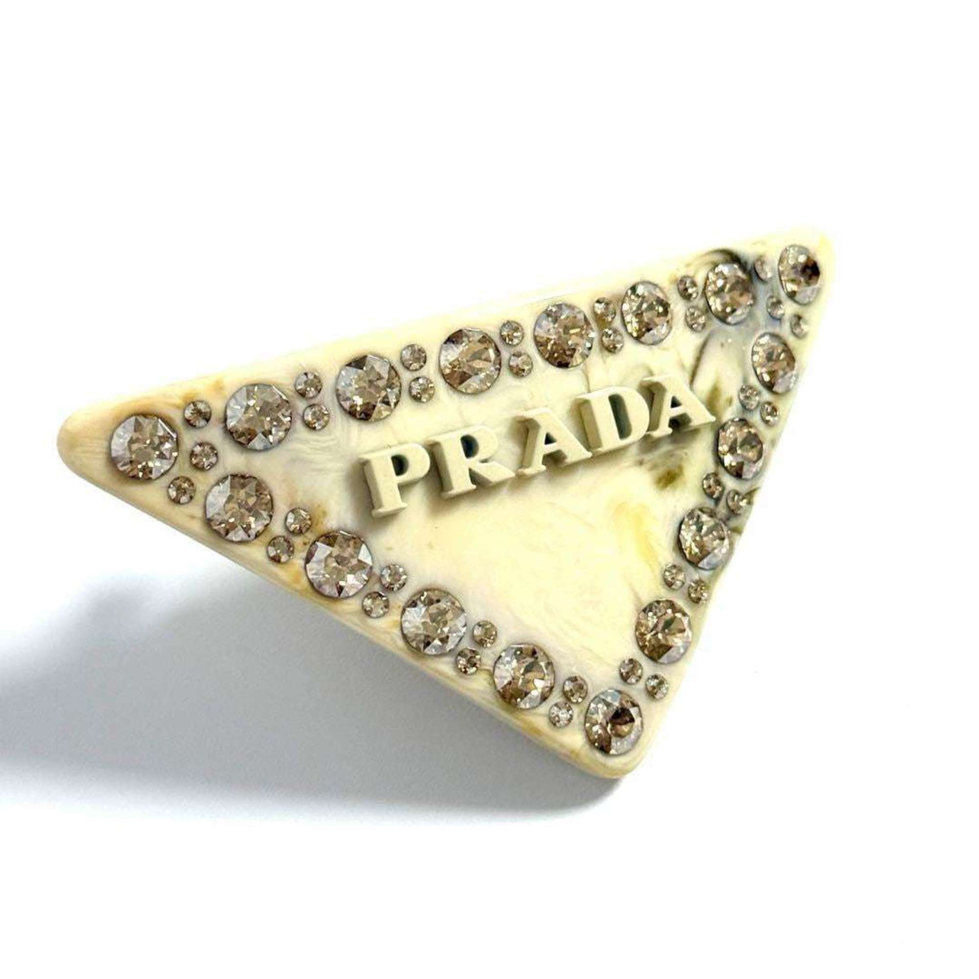 Prada Women’s Plexiglass Hair Clip Barrette Hairpin