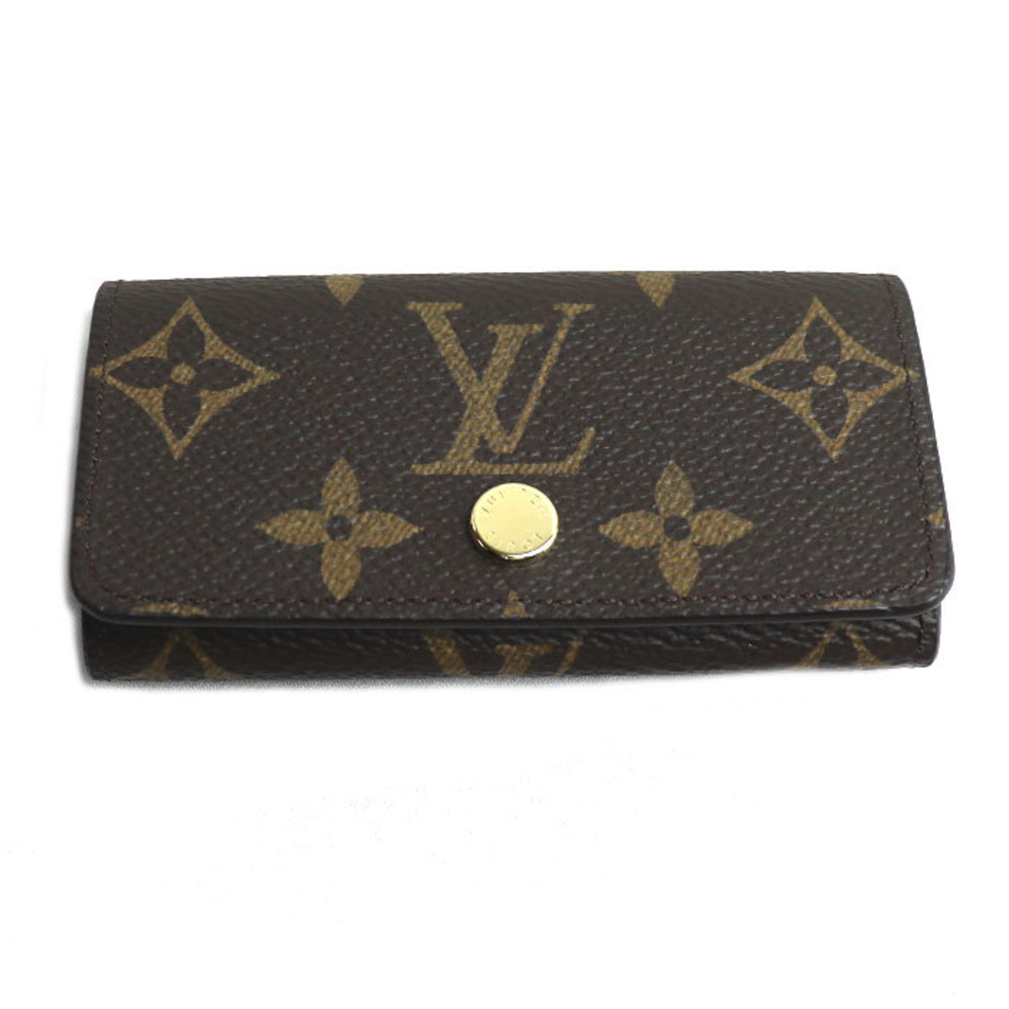 LOUIS VUITTON Louis Vuitton Multicle 4 Key Case Monogram M69517 Women’s