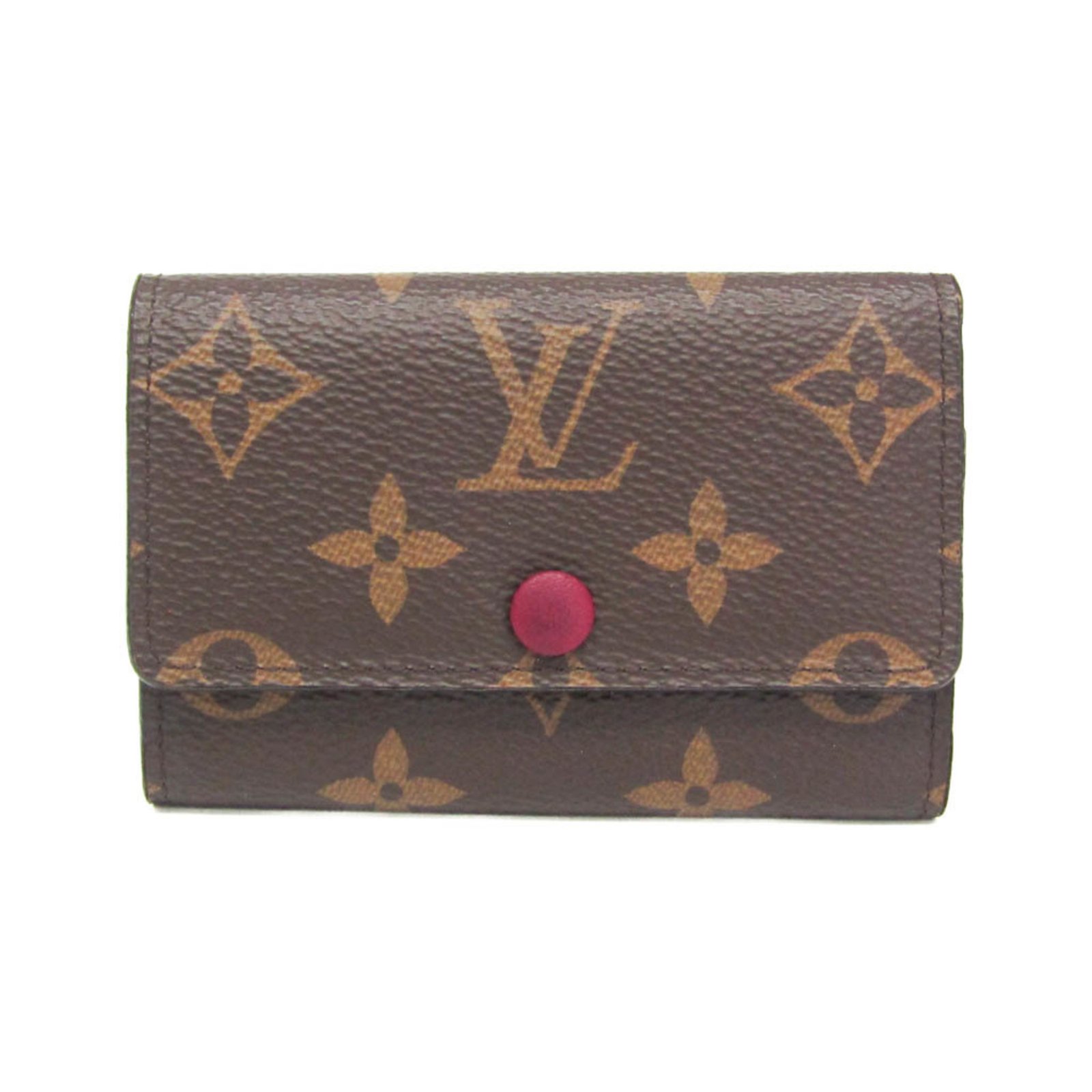 Louis Vuitton Monogram Multicles 6 M60701 Women’s Monogram Key Case Fuchsia,Monogram