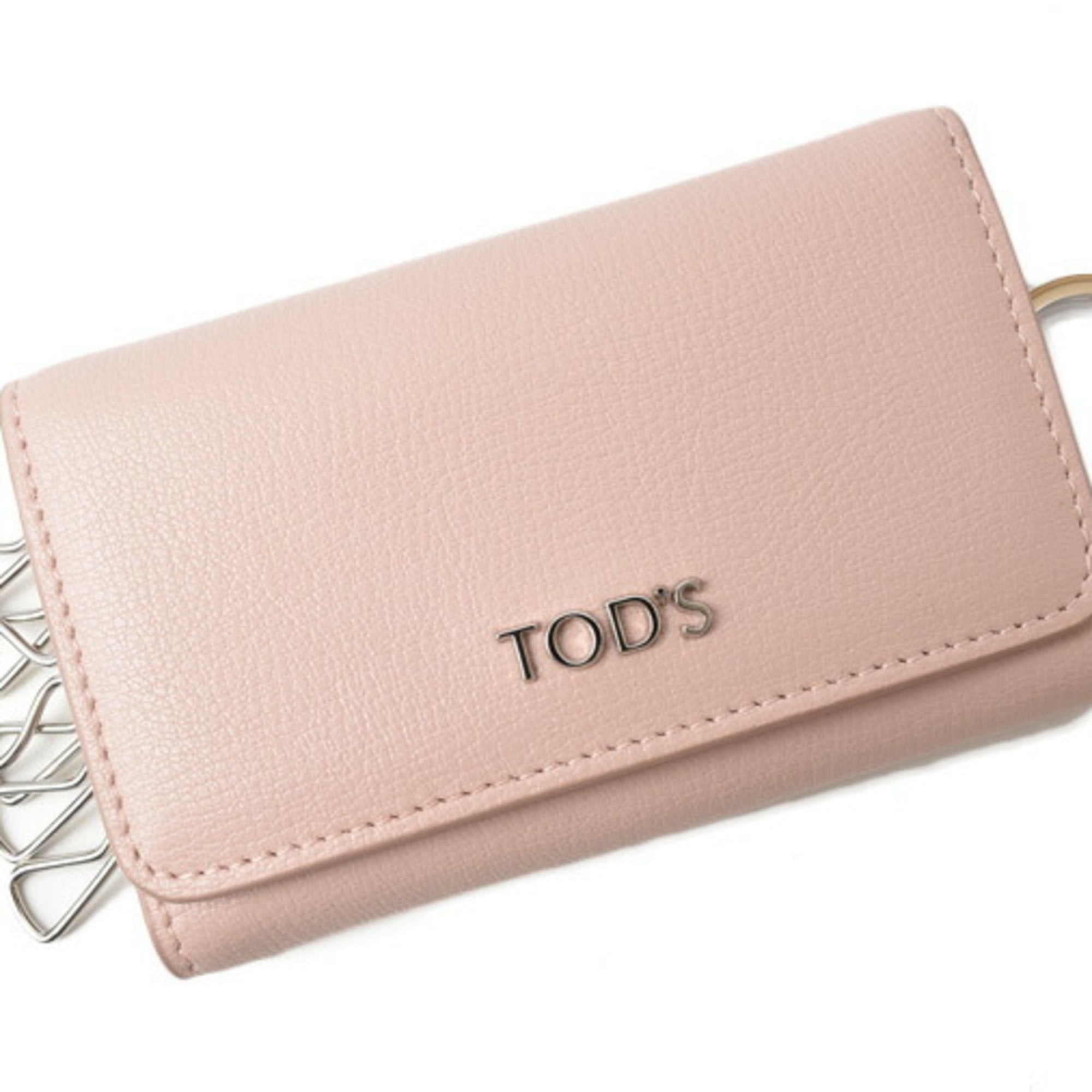 Tod’s Key Case TOD’S Leather Light Pink XAWENTG1600XAOM001