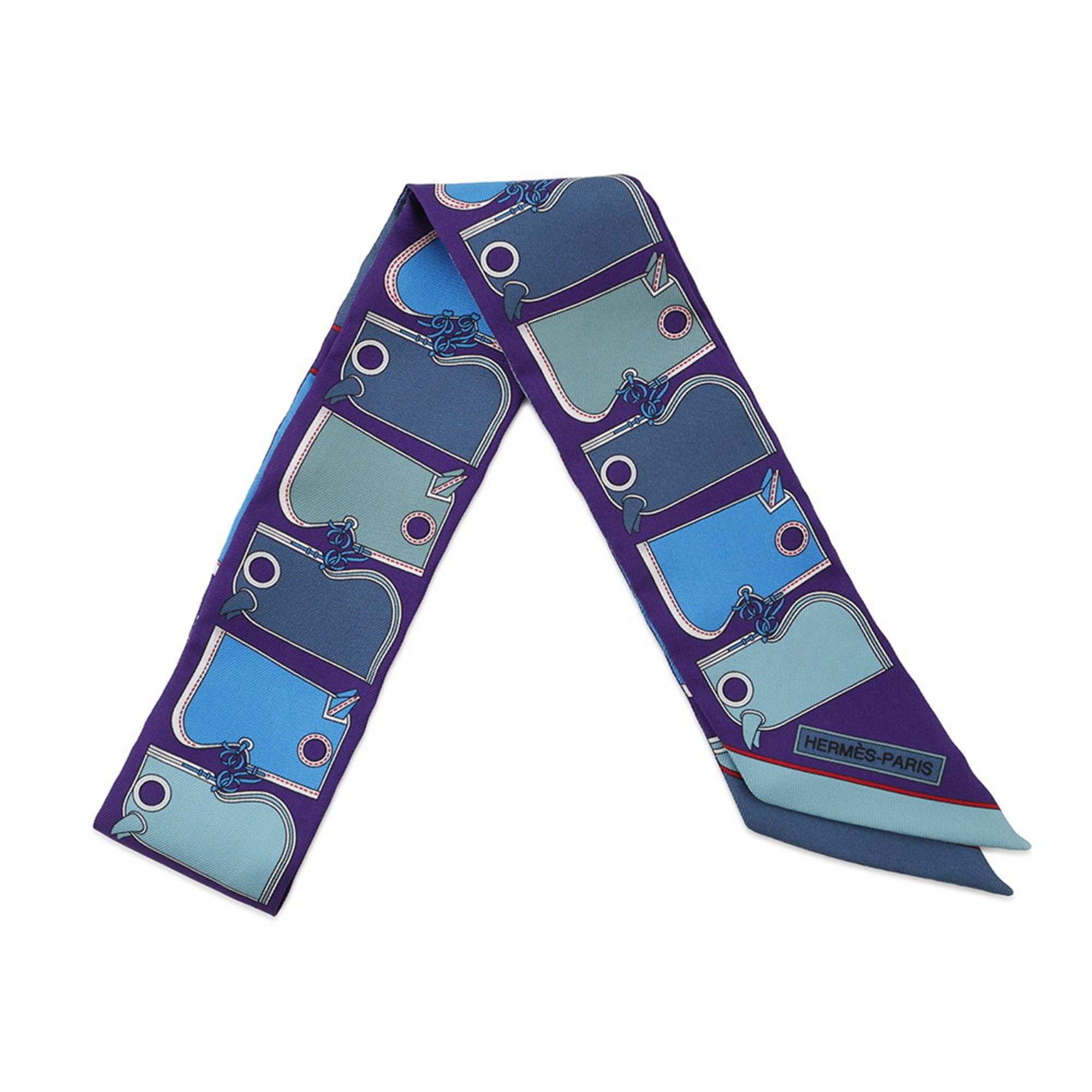 Hermes HermÃ¨s Camails Scarf Twilly Silk Twill 2019