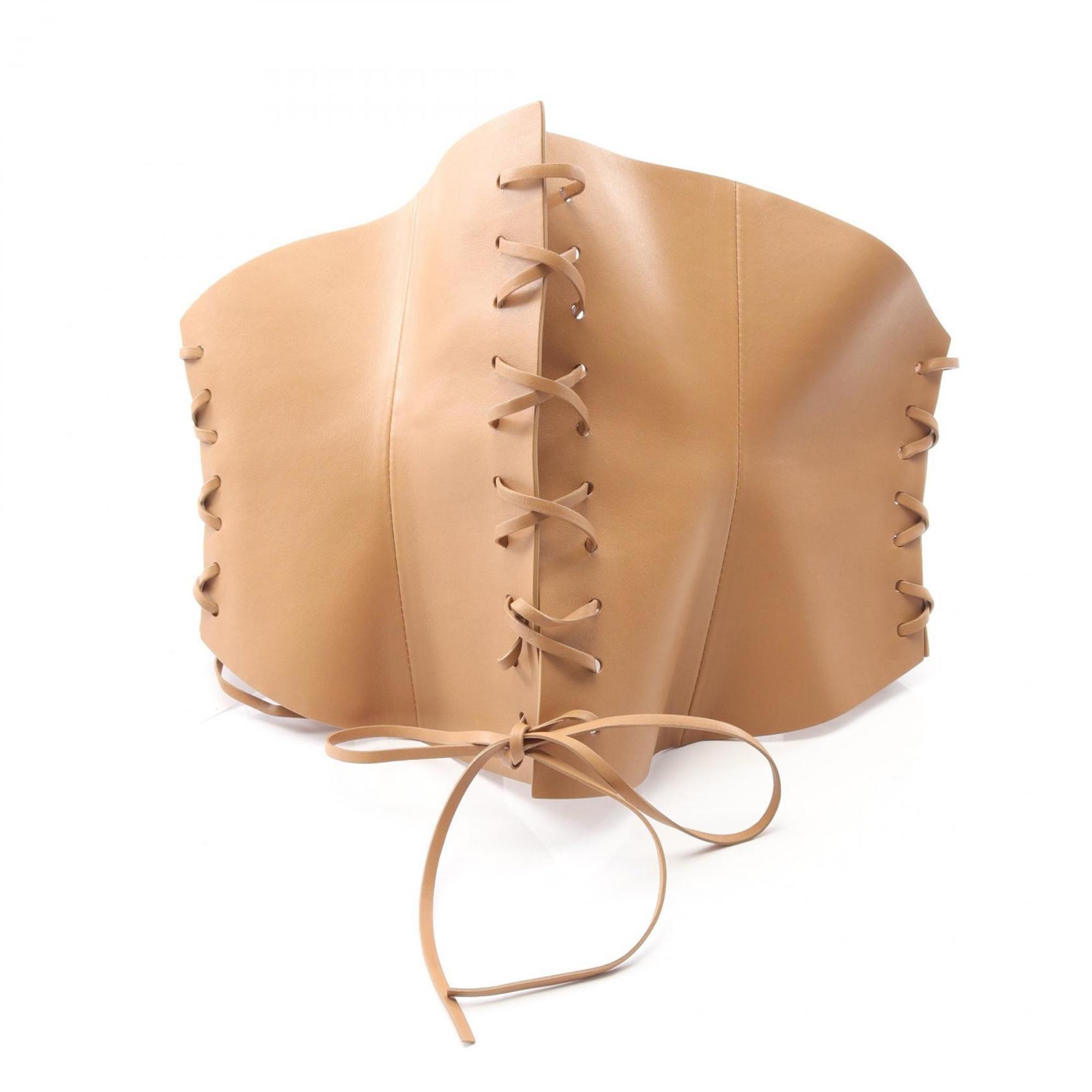 Christian Dior Dior D-Lace Leather Belt for Women, Beige, B0103CGDK34U80