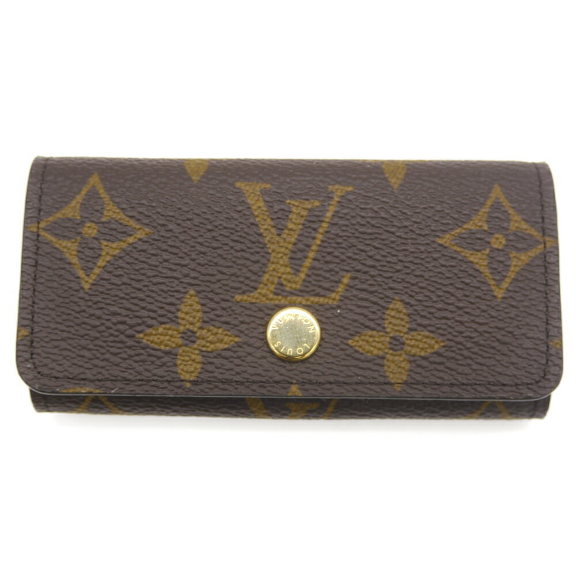 LOUIS VUITTON Louis Vuitton Multicle 4 Monogram Key Case Holder M69517 Y04408