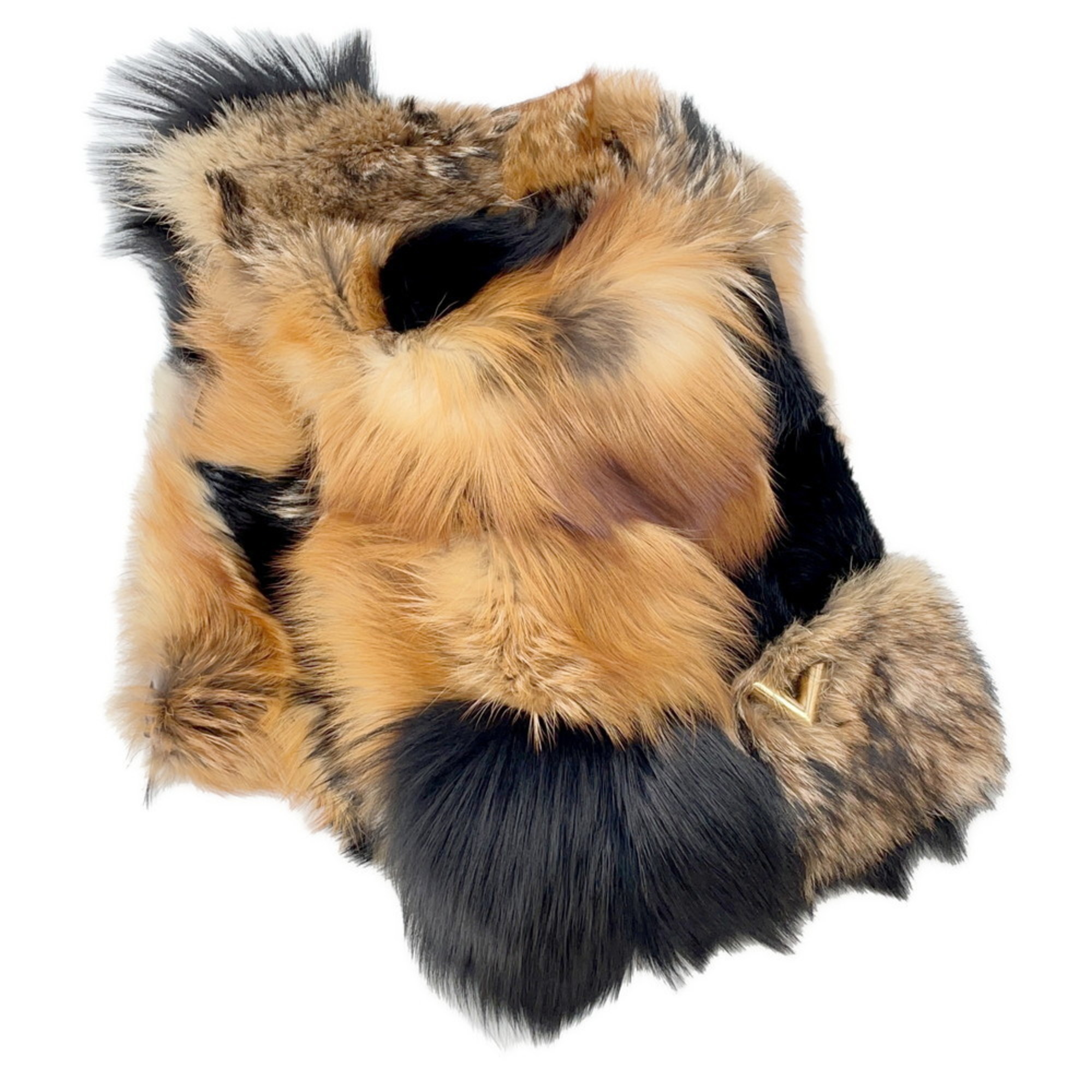 Louis Vuitton Echarpe Fleur Essential MP1908 fur scarf