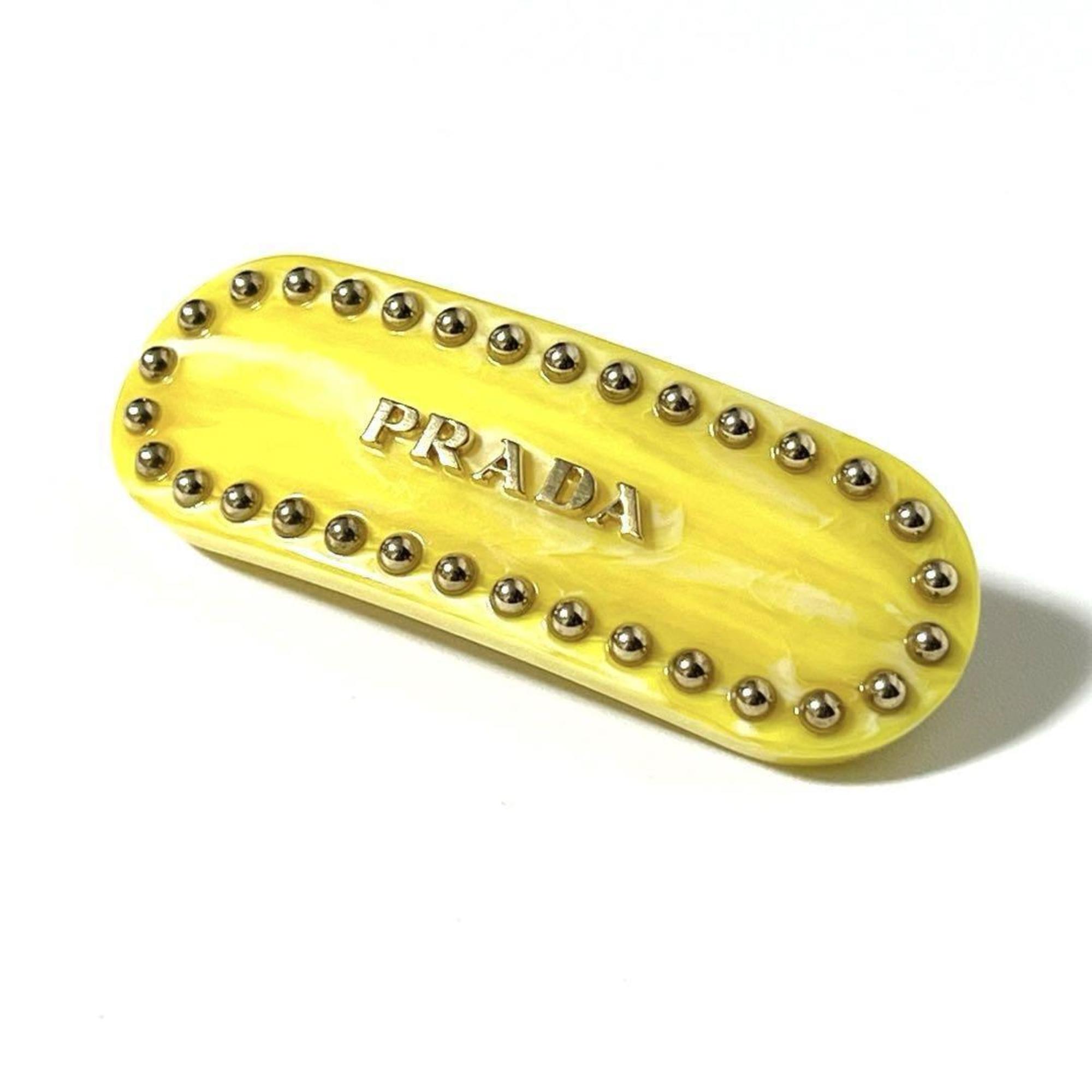 PRADA Women’s Barrette Plex Hair Clip Hairpin