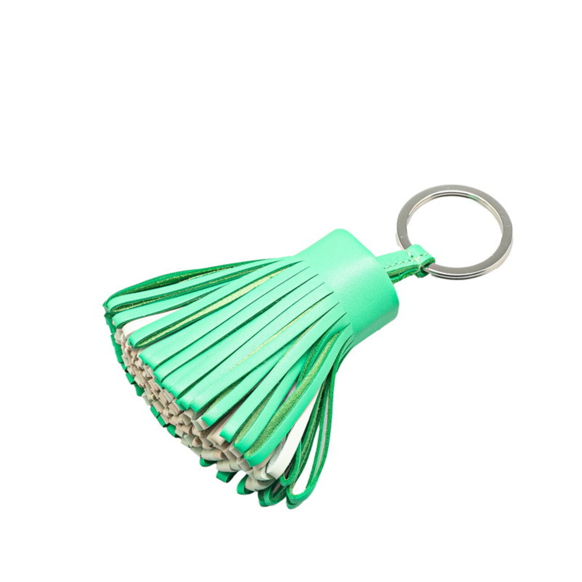Hermes Carmen Keychain Bag Charm Vert Comic Fizz ClÃ© Anjou Miro Women’s HERMES