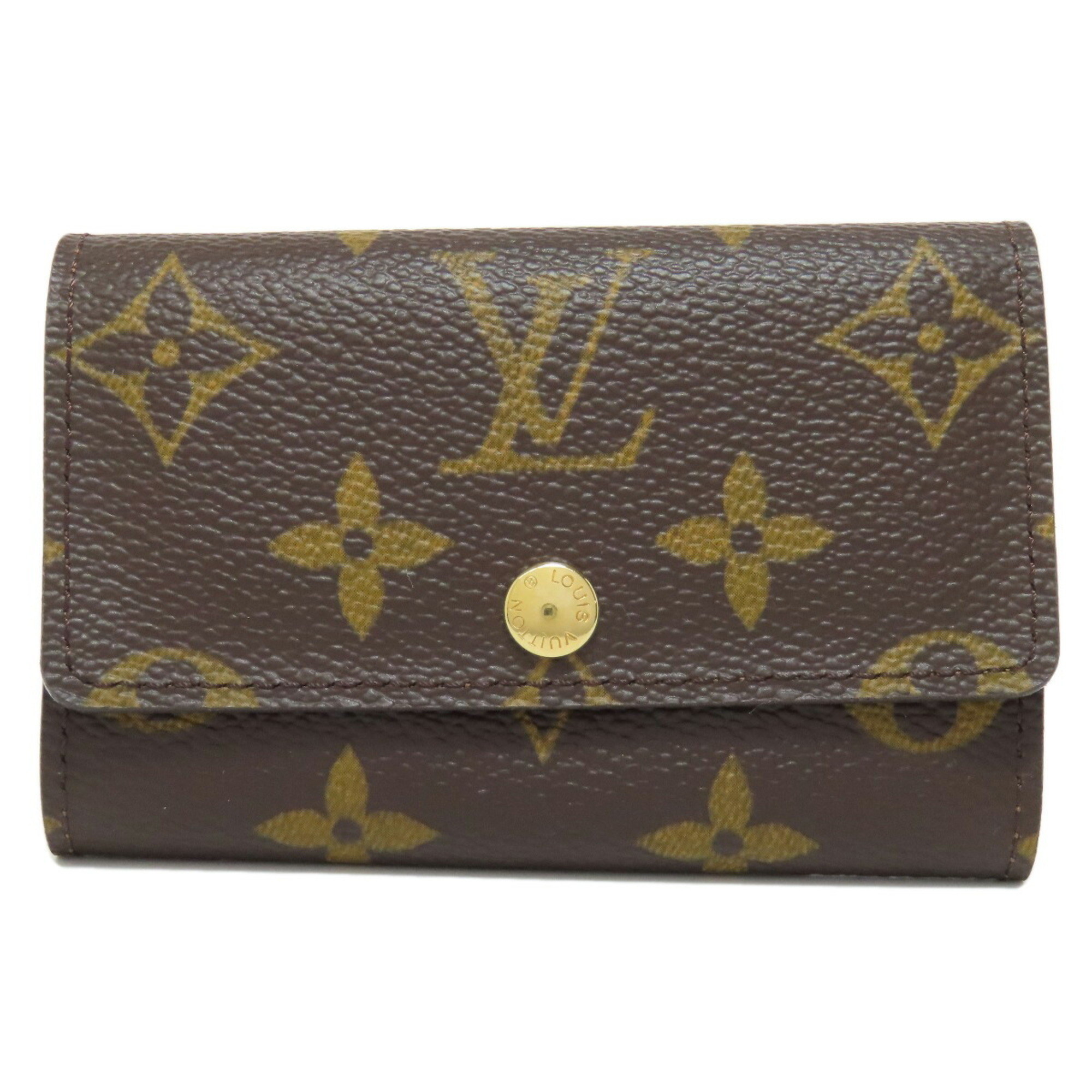 Louis Vuitton M62630 Multicle 6 Key Case Monogram Canvas Women’s LOUIS VUITTON