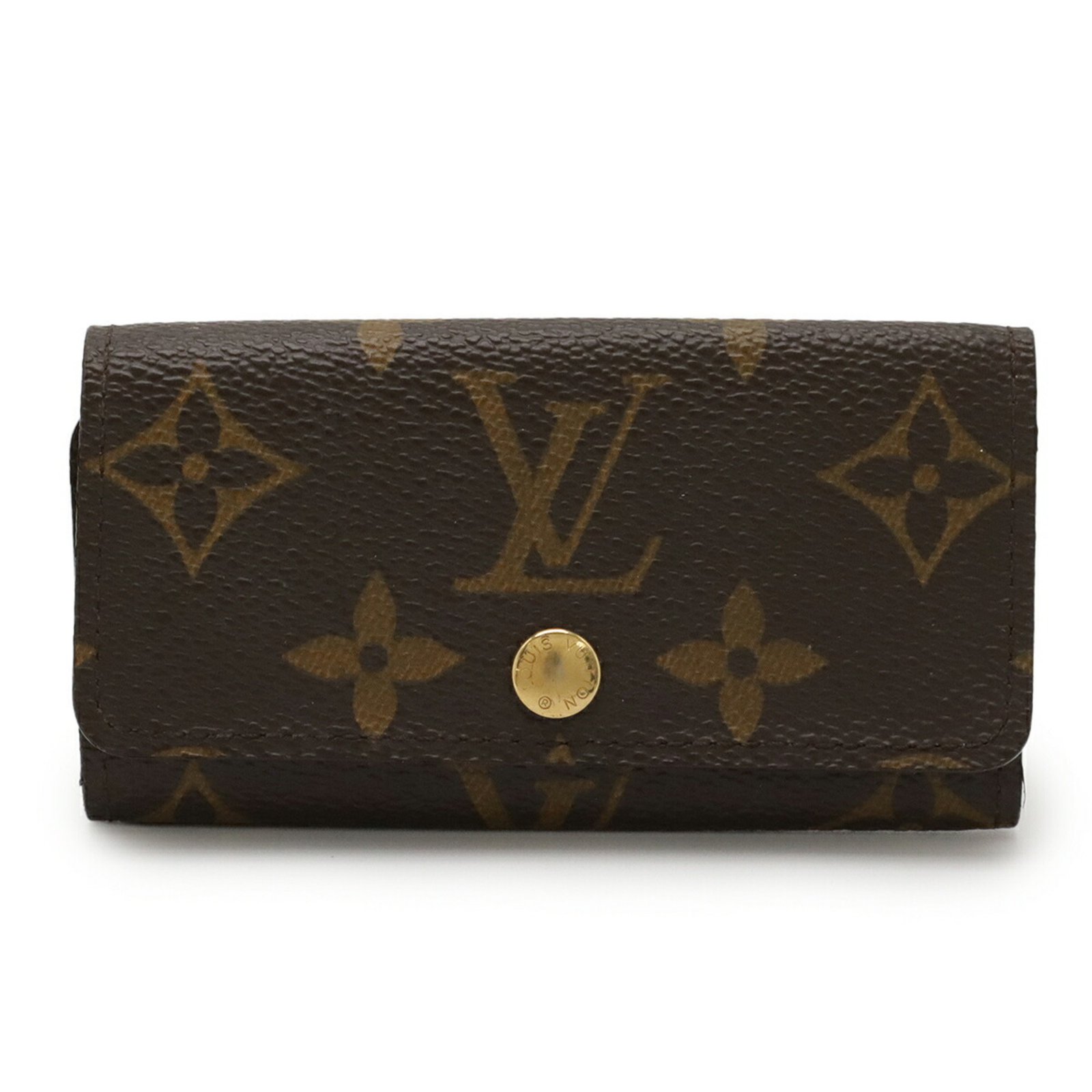 LOUIS VUITTON Monogram Multicle 4 Key Case M62631
