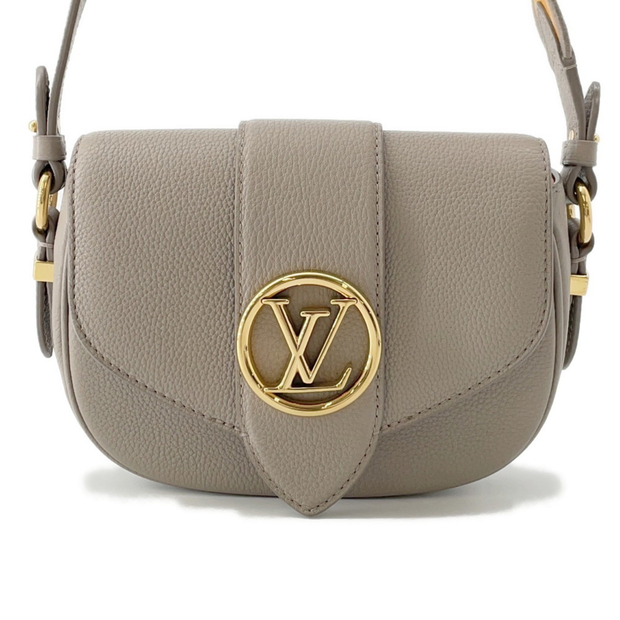 Louis Vuitton Pont Neuf Soft PM Shoulder Bag in Calfskin Leather
